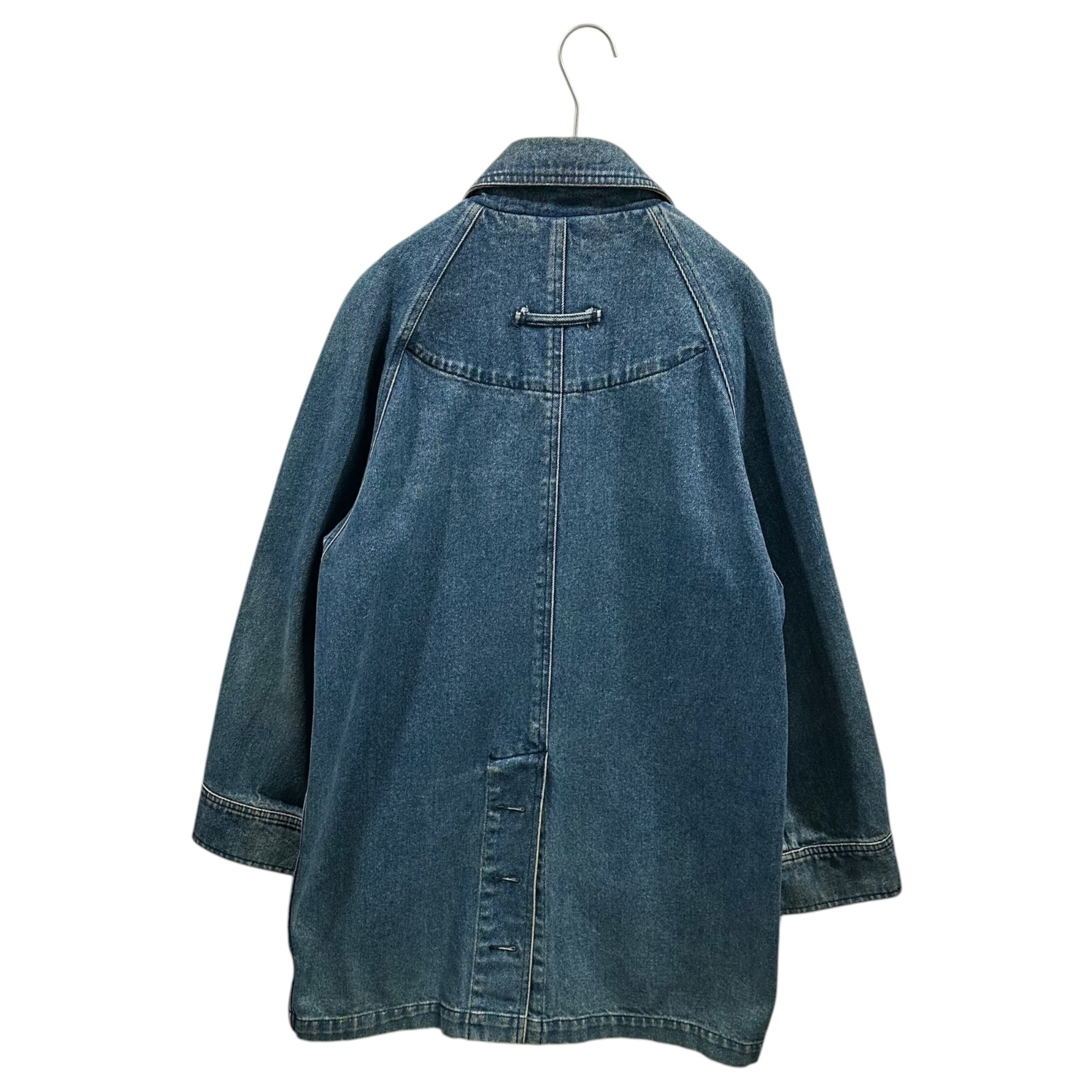 Eddie Bauer(エディーバウアー) 1980～1990's Denim Jacket デニム ジャケット オーバーサイズ XS インディゴ 黒タグ後期