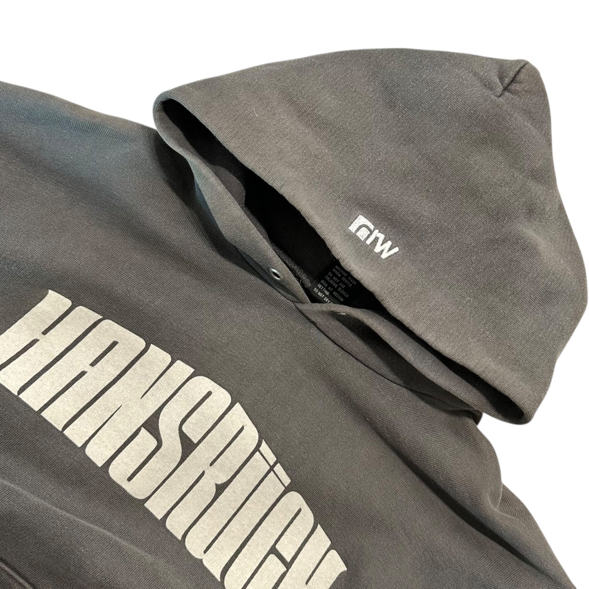realwords(リアルワーズ) Vintage-Washed Pullover Hoodie ヴィンテージ加工 プルオーバー パーカー M フェードブラック