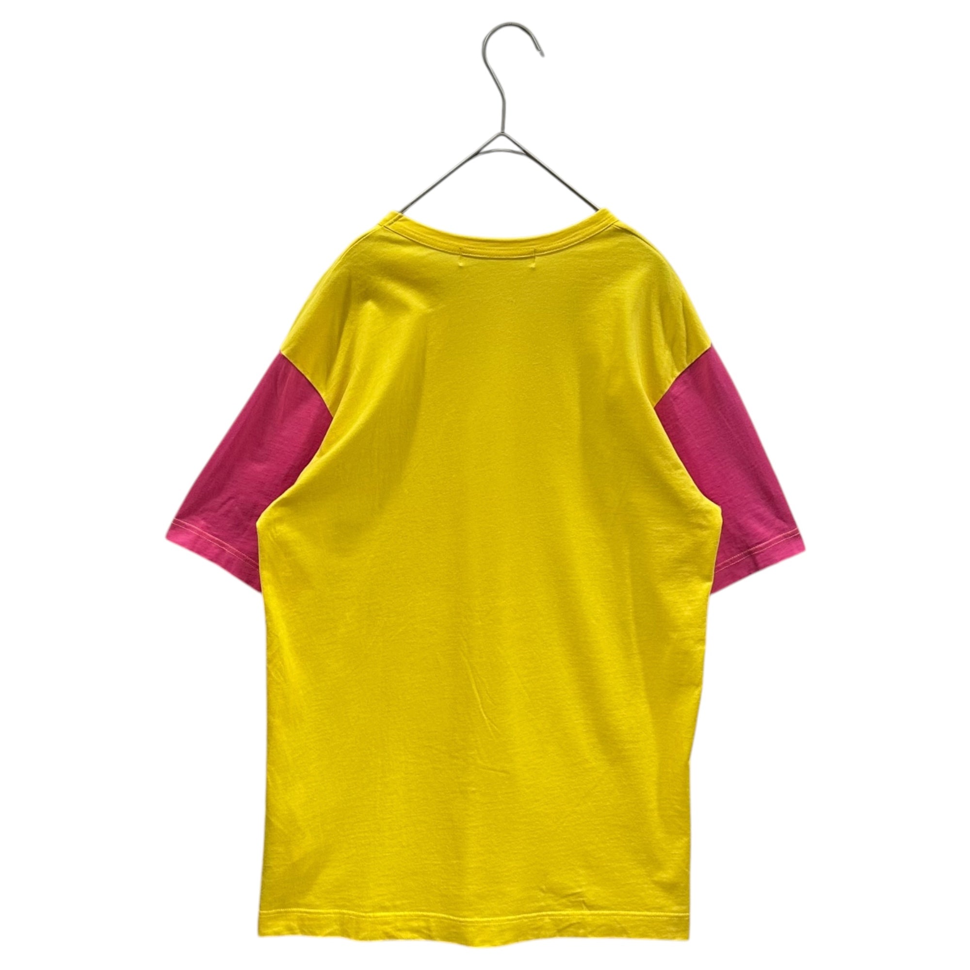 COMME des GARCONS SHIRT(コムデギャルソンシャツ) Two-Tone S/S T-Shirt バイカラー 半袖 Tシャツ S23120 M イエロー