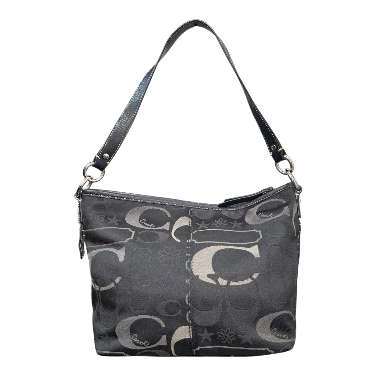 OLD COACH(オールドコーチ) Leather sling bag レザー ワンショルダー バッグ 9407 ブラック