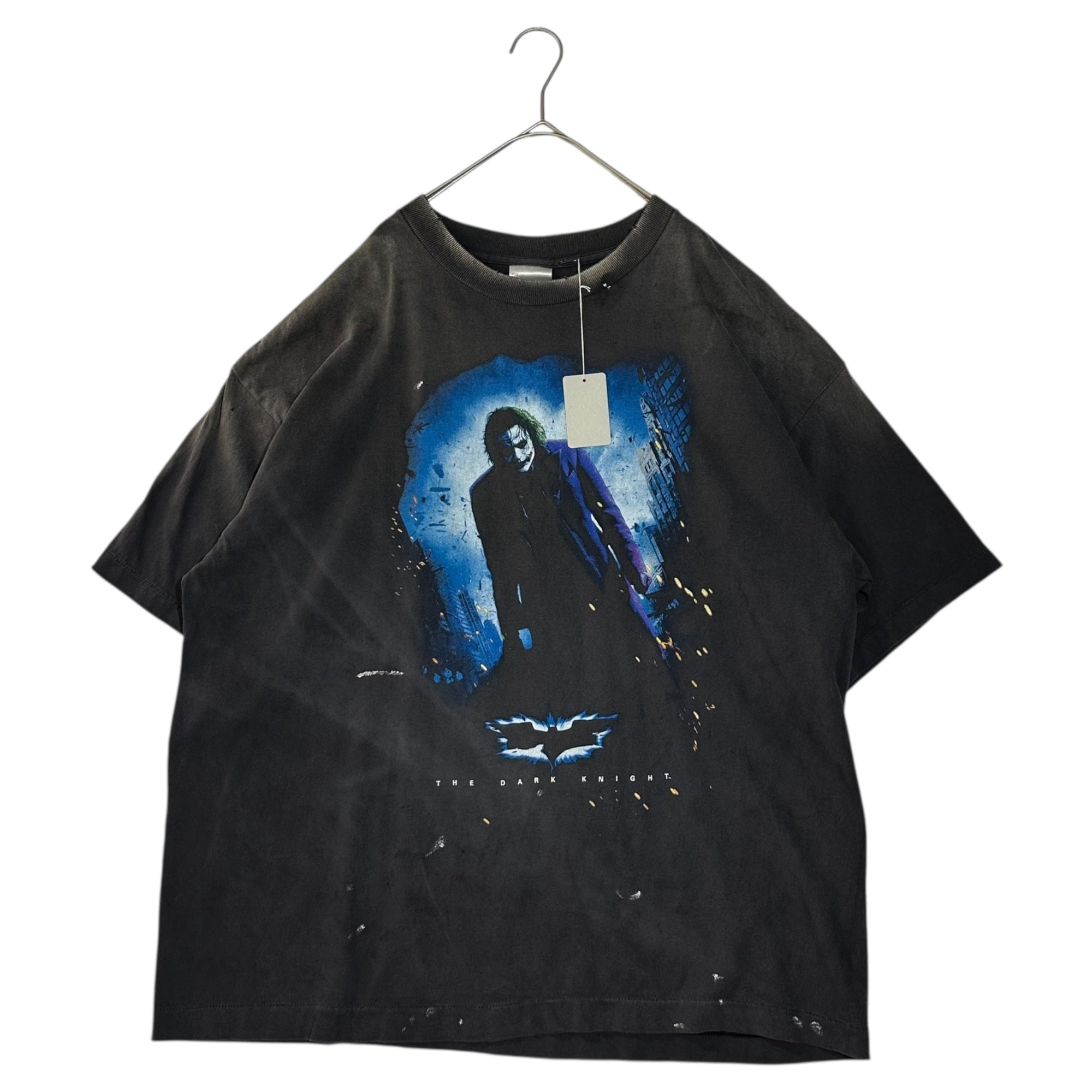SAINT MICHAEL(セントマイケル) 25SS × The Dark Knight BTM_SS TEE ジョーカー Tシャツ SM-HR-0000-C54 XL ブラック