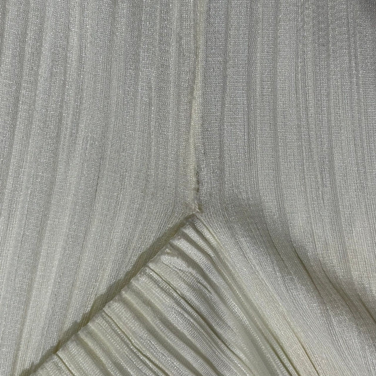 PLEATS PLEASE(プリーツプリーズ) S/S Pleated T-shirt 半袖 プリーツ カットソー Tシャツ 表記なし(Lサイズ程度) アイボリー