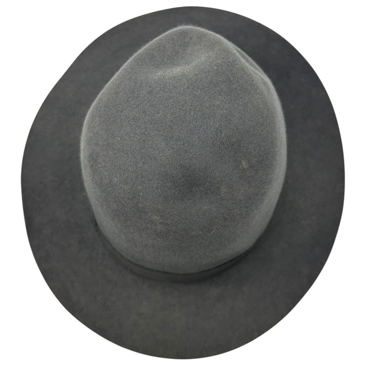 Borsalino(ボルサリーノ) Wool Medium Fold Over Hat 中折れ ハット グレー ウール 帽子