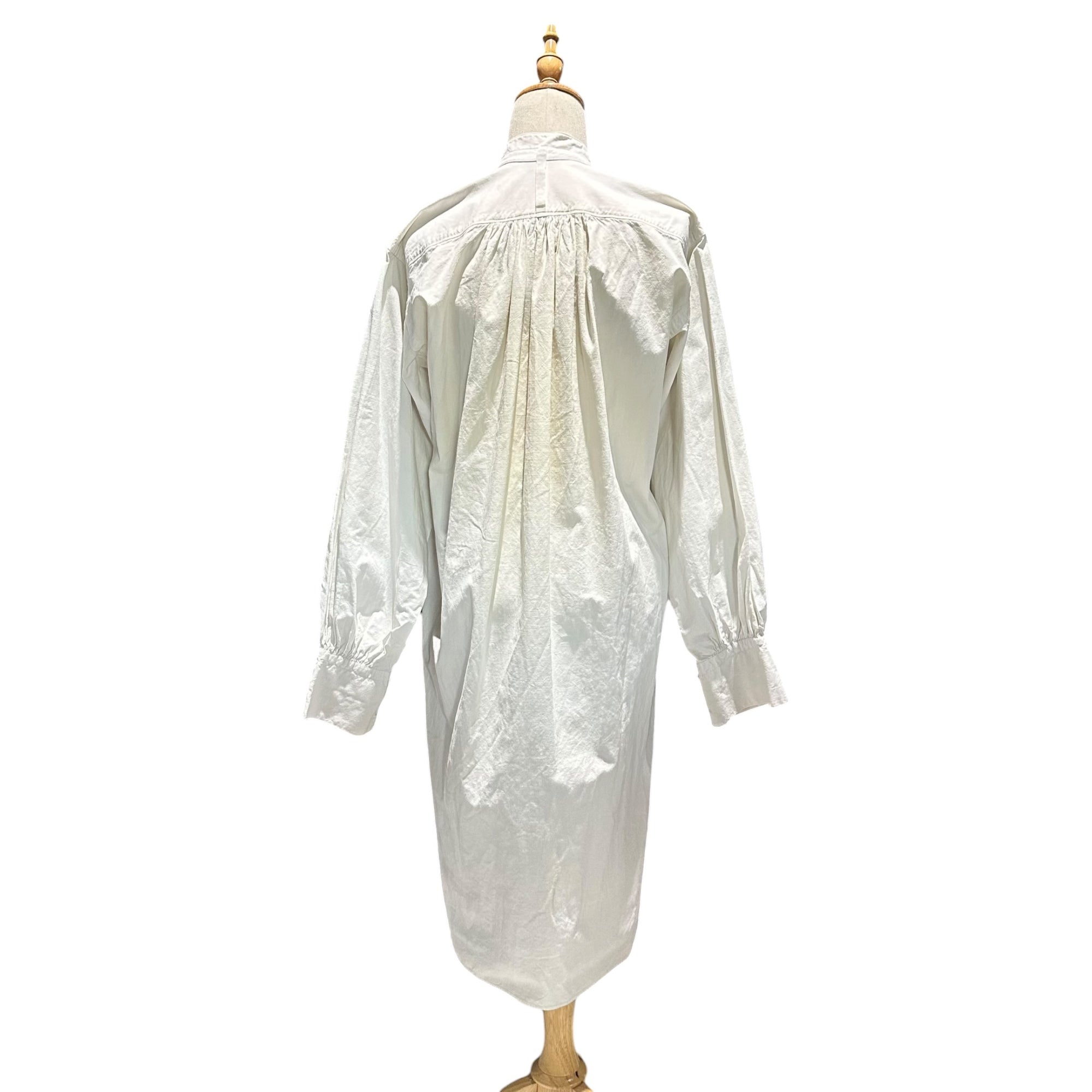 Euro vintage(ヨーロッパヴィンテージ) 20～40's antique smock dress アンティーク スモック ワンピース 20~40年代 FREE オフホワイト JP刺繍
