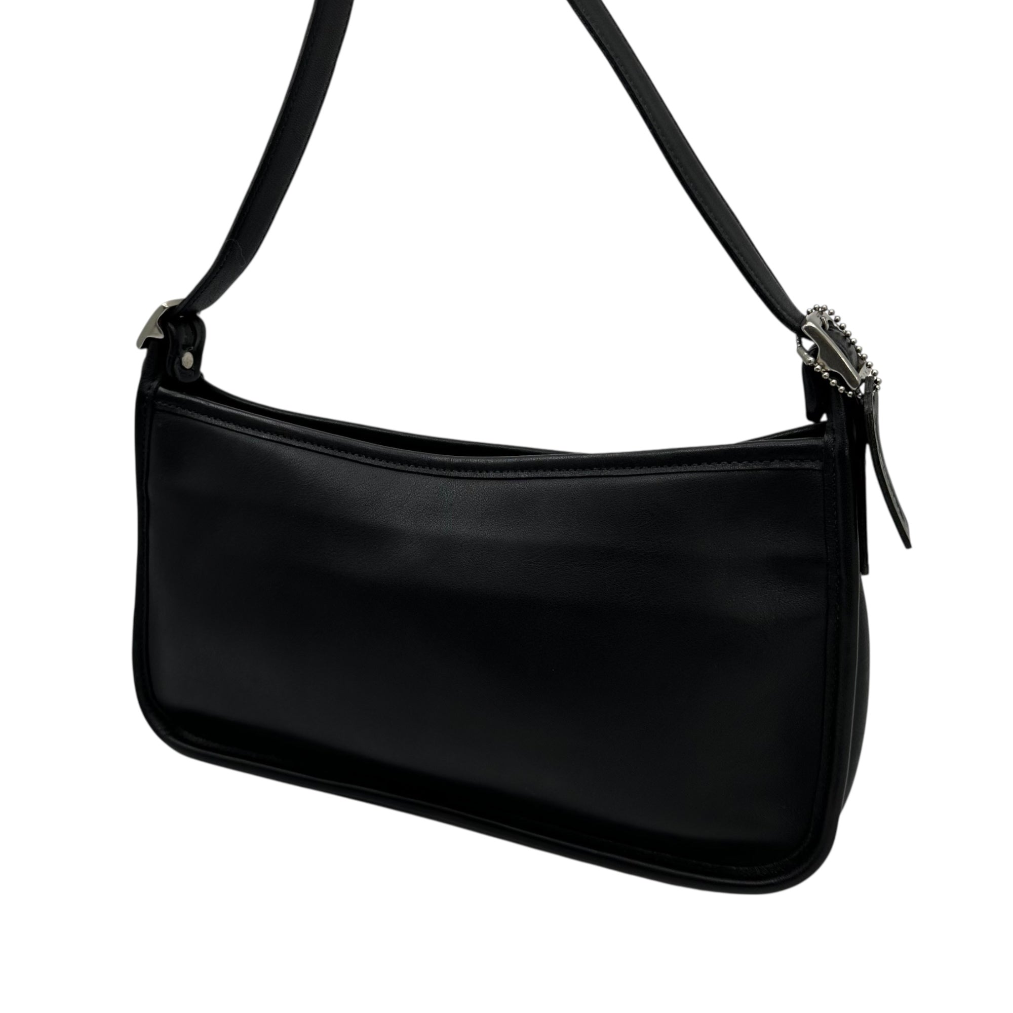 OLD COACH(オールド コーチ) Old Leather Shoulder Bag オールド レザー ショルダー バッグ ブラック ワン ショルダー 肩掛け