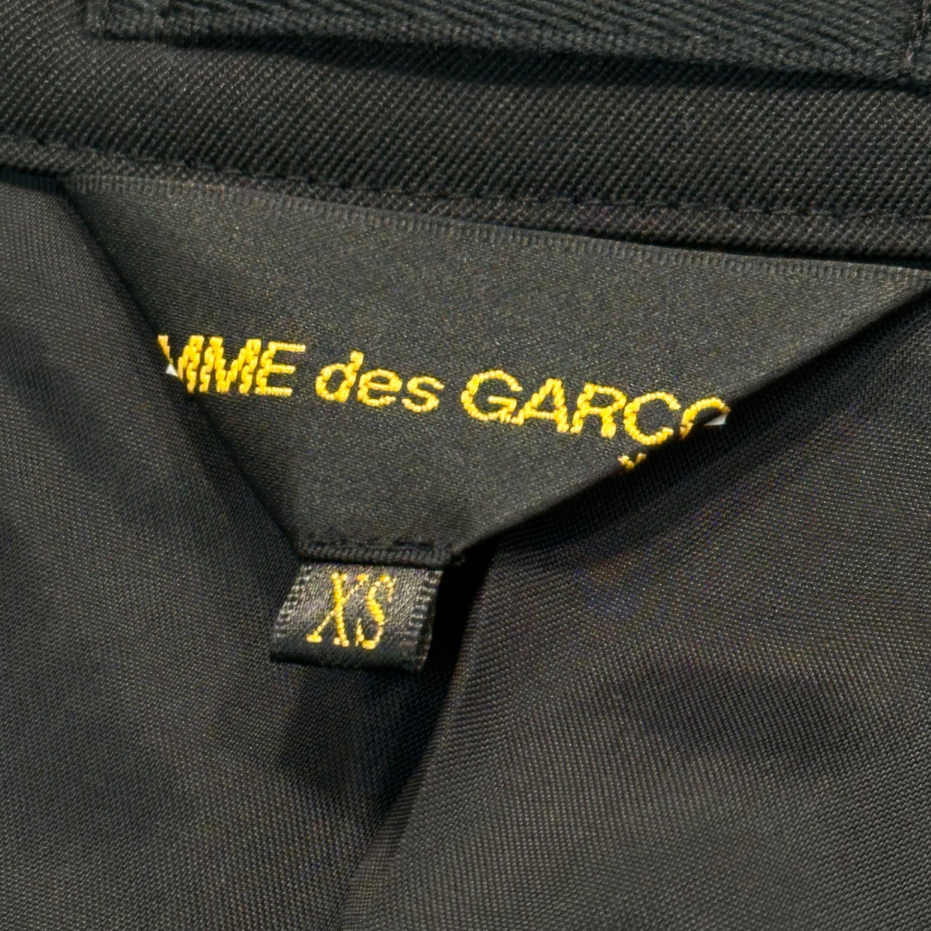 【SALE対象外】COMME des GARCONS(コムデギャルソン) 23SS Oversized Asymmetric Wool Jacket オーバーサイズ  アシンメトリー ウール ジャケット GK-J032 XS ブラック AD2022 男性着用可能