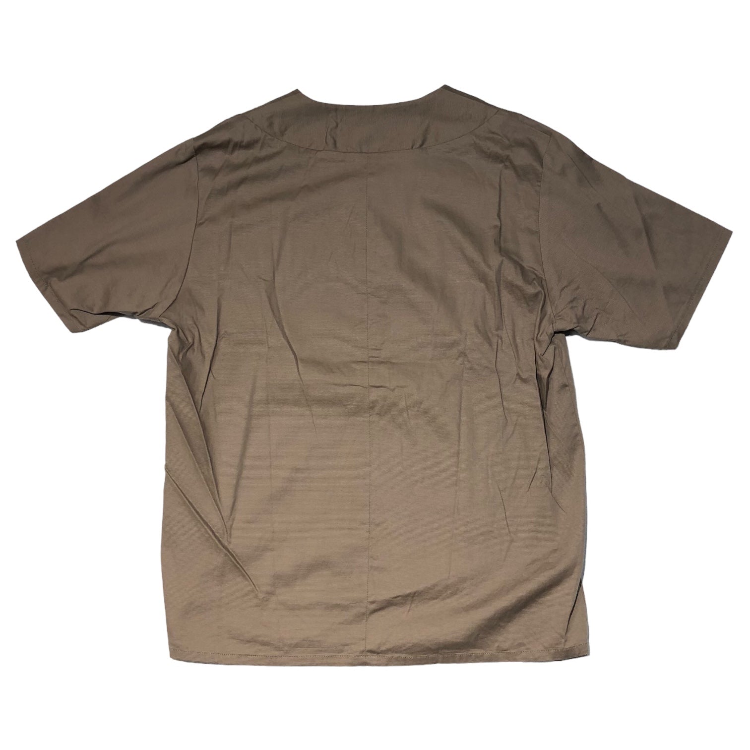ETHOSENS(エトセンス) S/S pullover shirt 半袖 プルオーバー シャツ 2(M程度) ベージュ