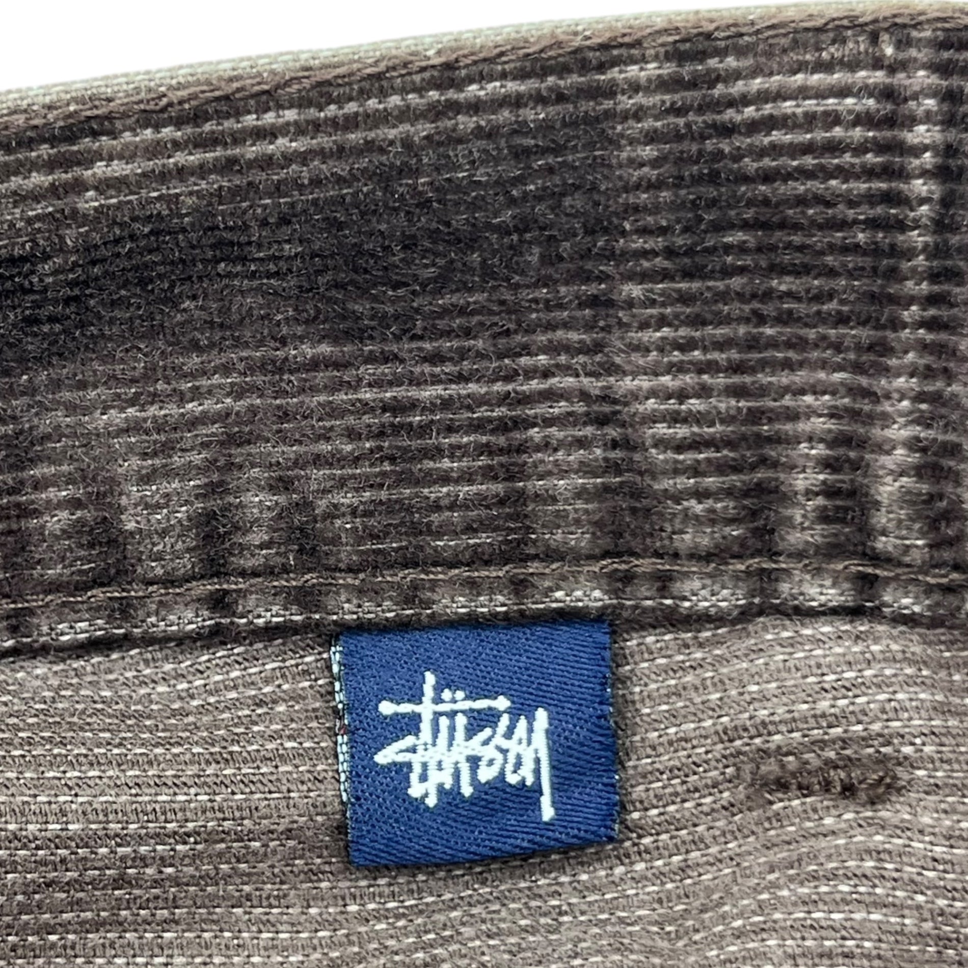 STUSSY(ステューシー) 90's ~ 00's USA made Corduroy straight pants コーデュロイ ストレート パンツ 30 ブラウン 紺タグ 90年代～ OLD