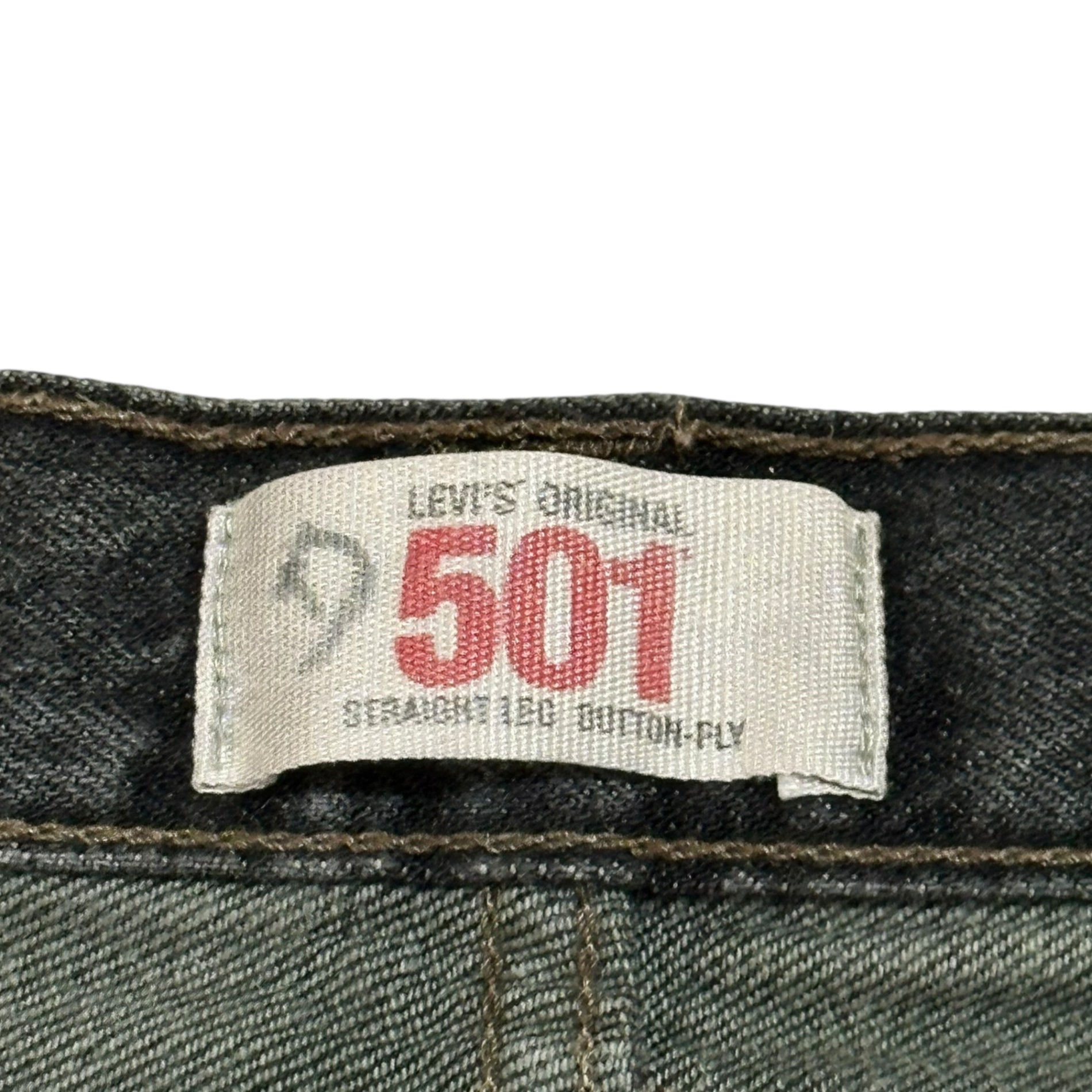 Levi's(リーバイス) Post-dyed black denim pants 501 後染め ブラック デニム パンツ 08501-00 36 ブラック