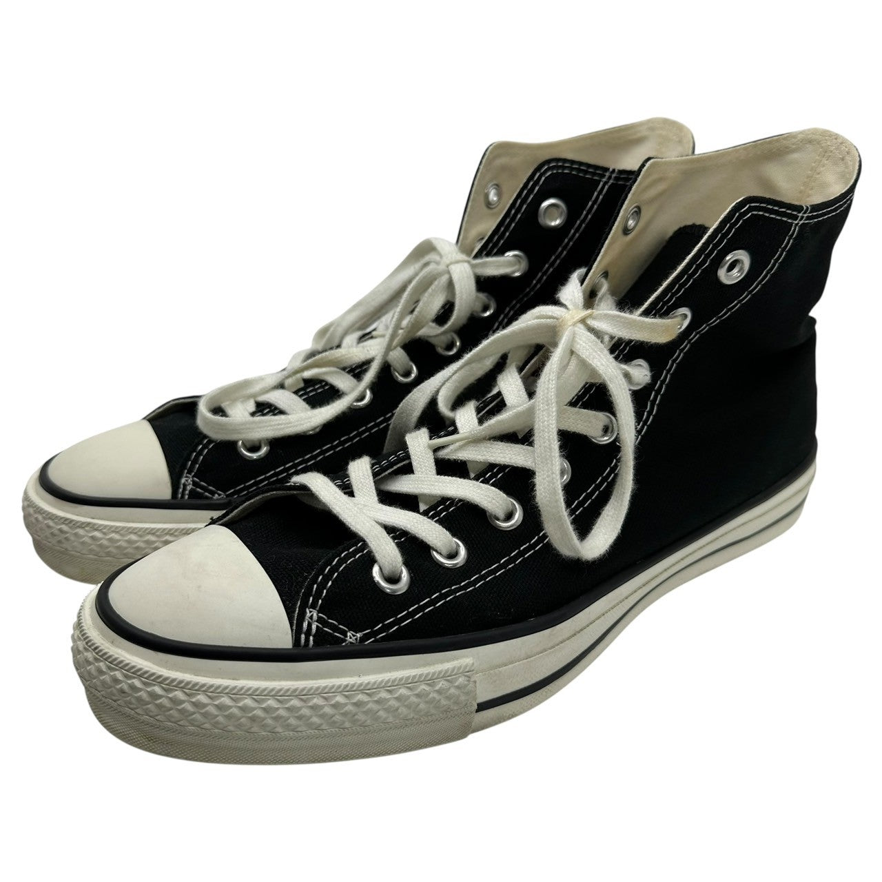 CONVERSE(コンバース) MADE IN JAPAN CANVAS ALL STAR J HI 日本製 キャンバス オールスター 0SH01 8 1/2(27cm程度) ブラック ハイカット スニーカー