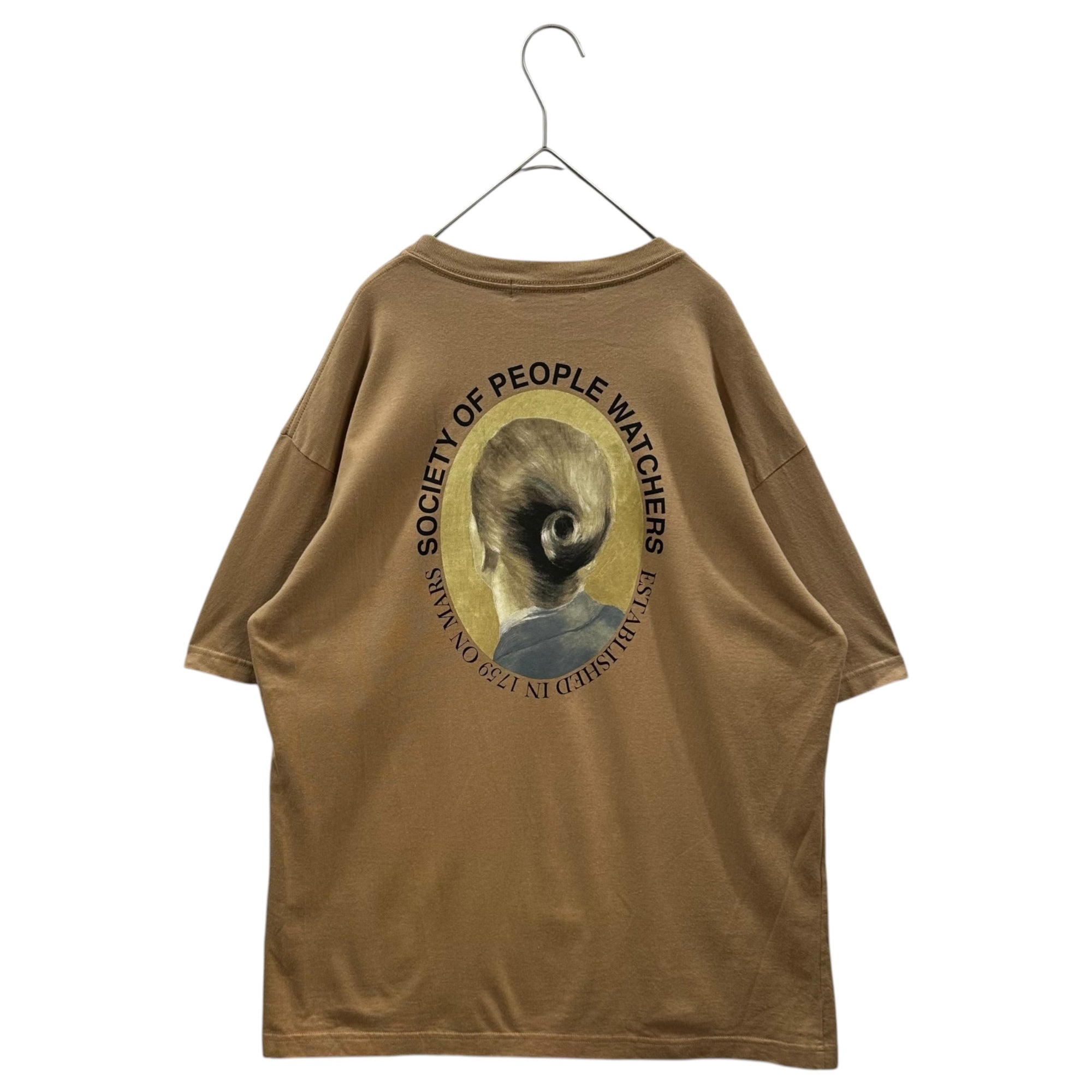 UNDERCOVER(アンダーカバー) 2024AW SOCIETY OF PEOPLE WATCHERS T-Shirt ソサエティ オブ ピープル ウォッチャーズ Tシャツ UC2D2803 2(M程度) ベージュ