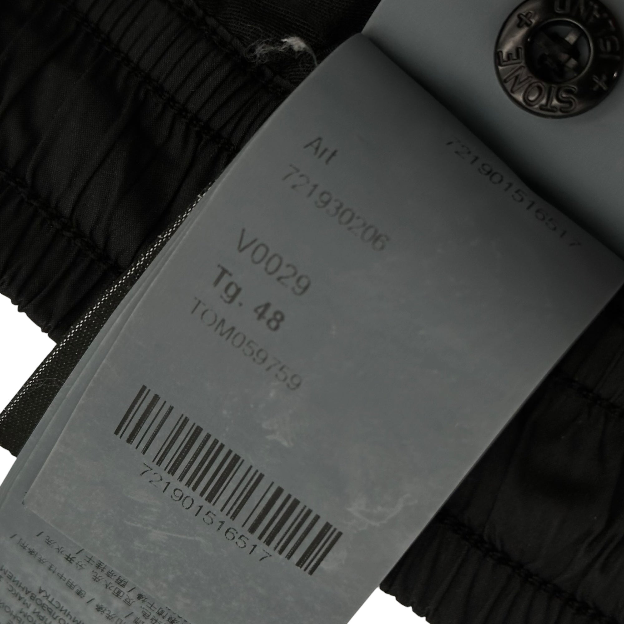 STONE ISLAND SHADOW PROJECT(ストーンアイランド シャドウプロジェクト) 20SS Convert Cargo Pants コンバット メッシュ カーゴ パンツ 721930206 48 ブラック