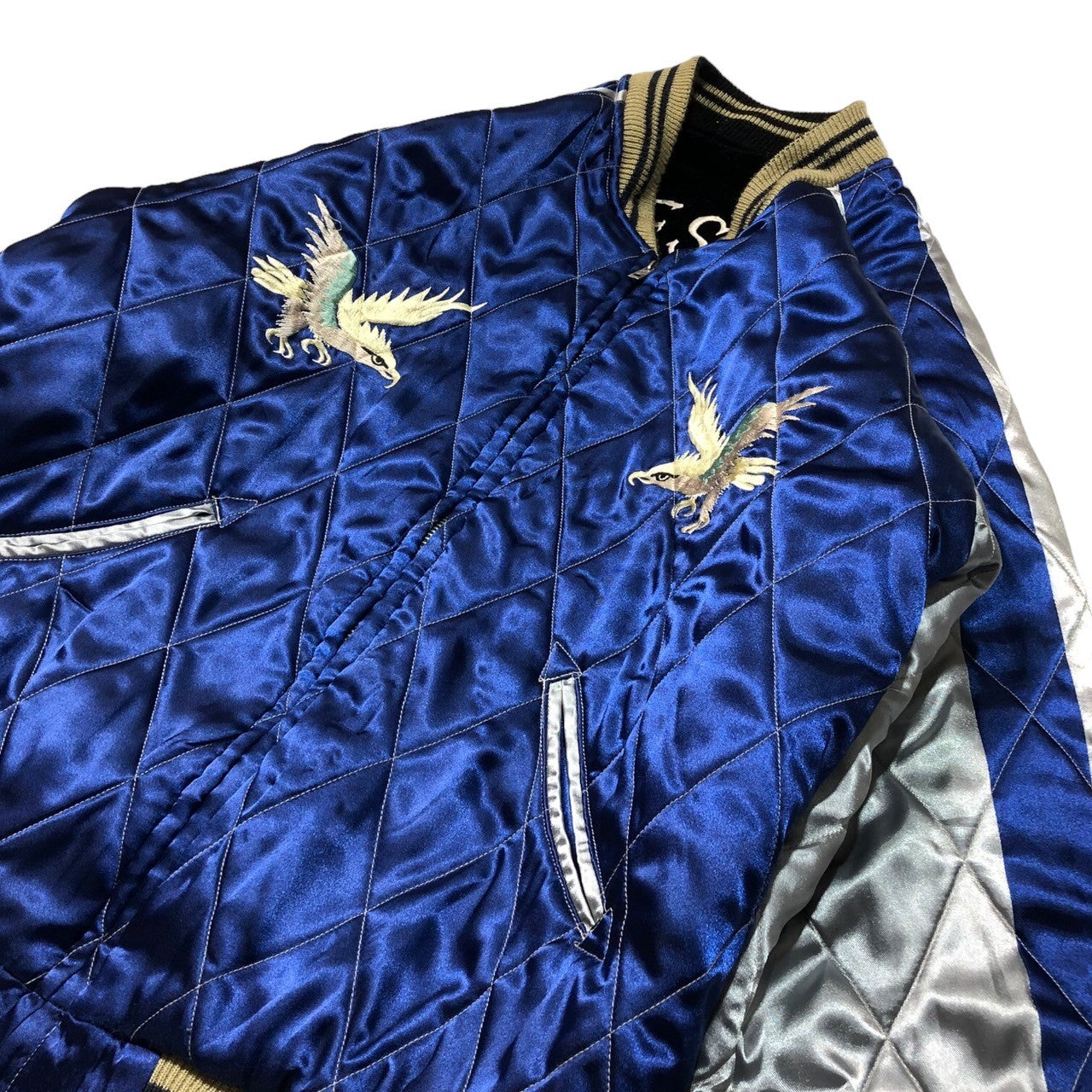 TAILOR TOYO(テーラー東洋) Souvenir jacket リバーシブル サテン ...