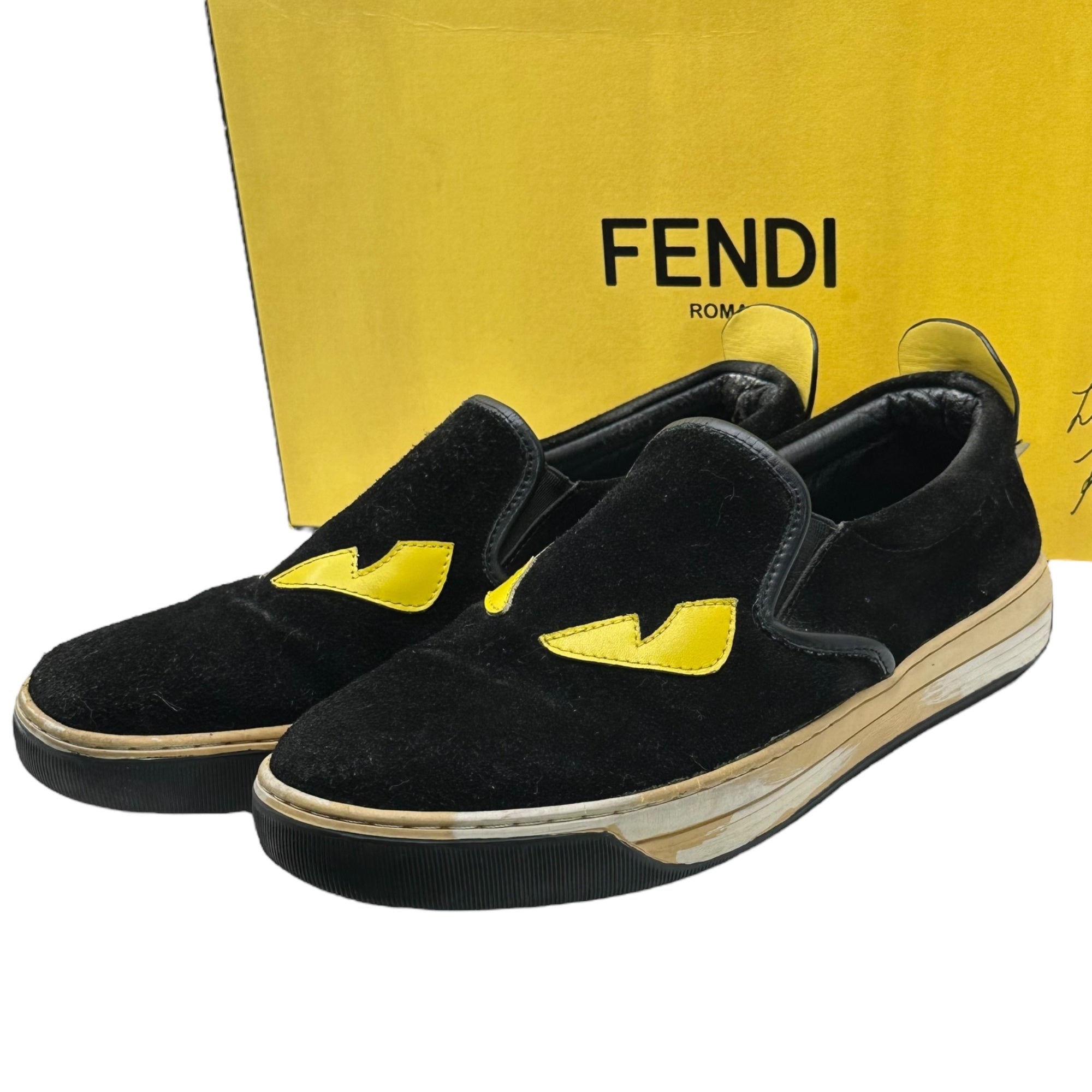 FENDI(フェンディ) Monster Bugs Eye Slip-Ons モンスター バグズアイ スリッポン スニーカー スタッズ
