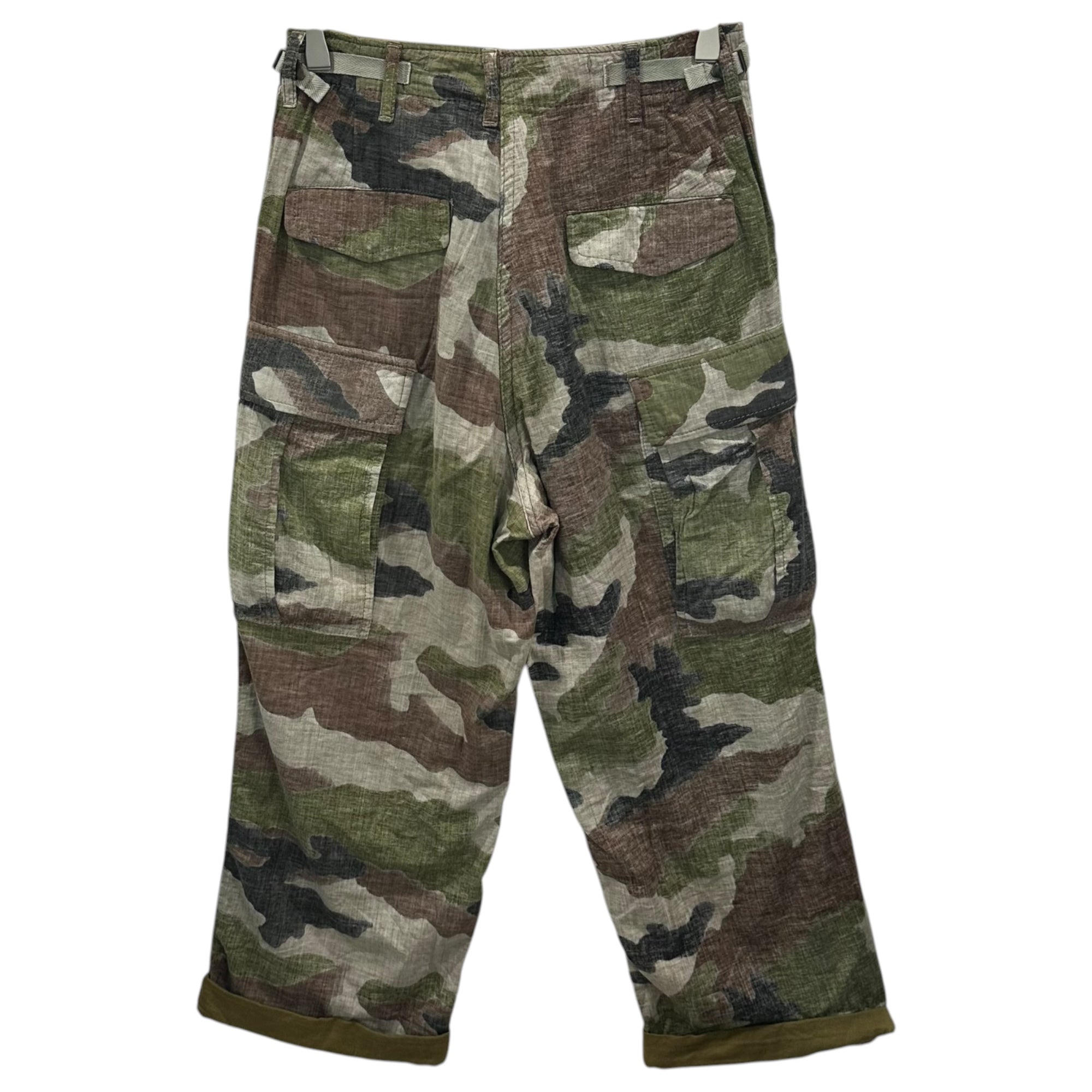 COMME des GARCONS JUNYA WATANABE MAN PINK(コムデギャルソンジュンヤワタナベマンピンク) 2004SS Camouflage Military Cargo Pants カモフラ ミリタリー カーゴ パンツ UM-P001 S カーキ AD2003