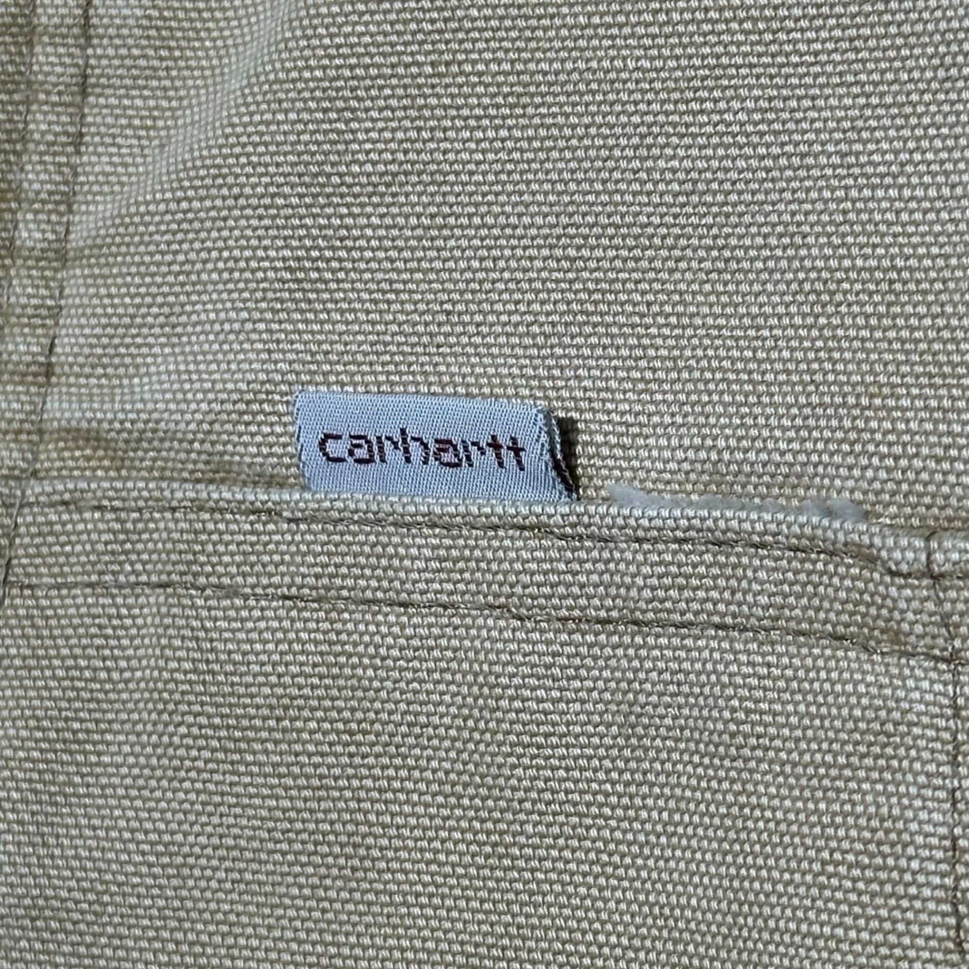 carhartt(カーハート) 1989's 100 YEARS Vintage Active Jacket 100周年 モデル ダック地 ヴィンテージ アクティブ ジャケット L カーキ 1988年12月製造 80年代 80's 星タグ USA製