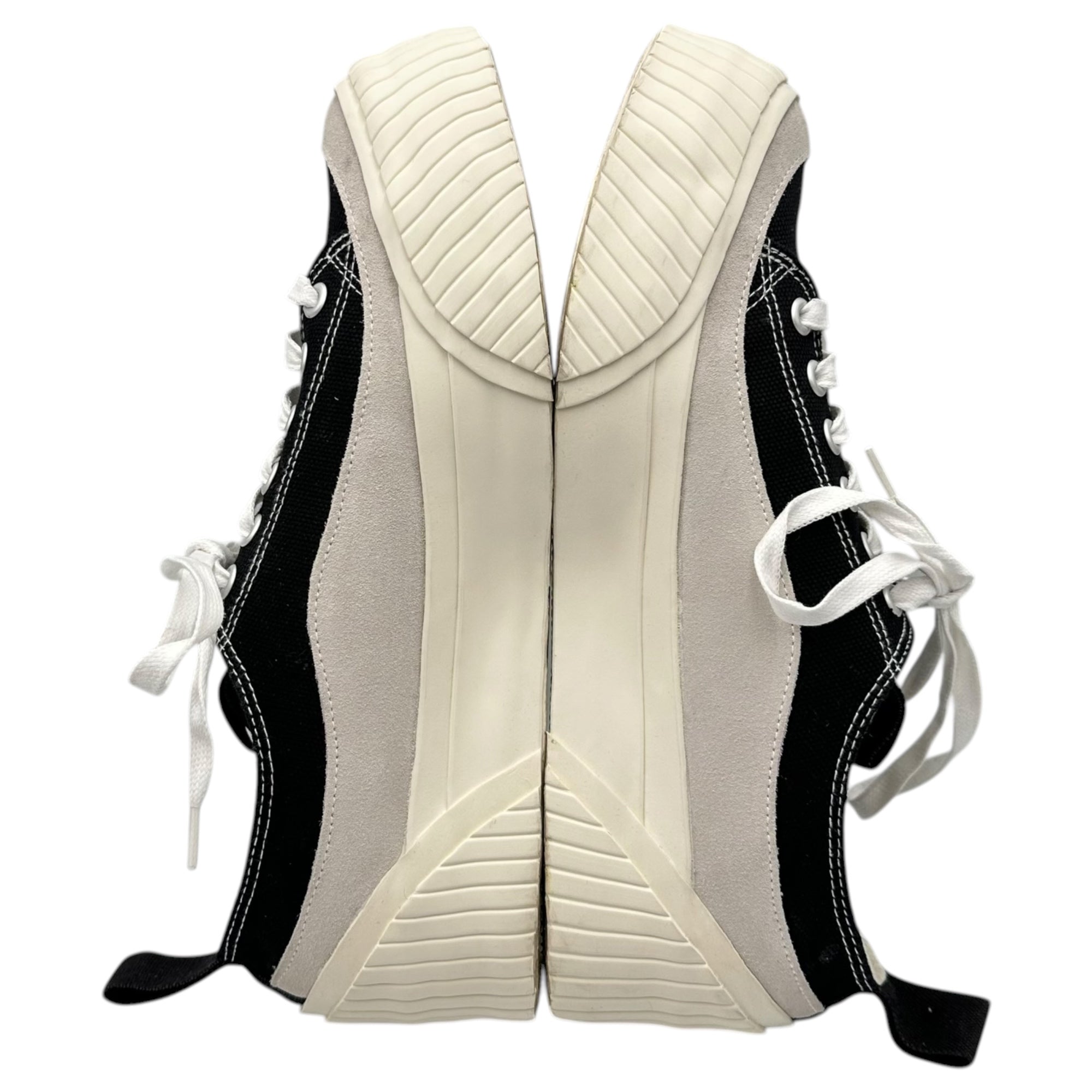 The Viridi-anne(ザヴィリディアン) Low Cut Sneaker ローカット スニーカー VI-3474-09 2 ホワイト×ブラック 厚底 スウェード