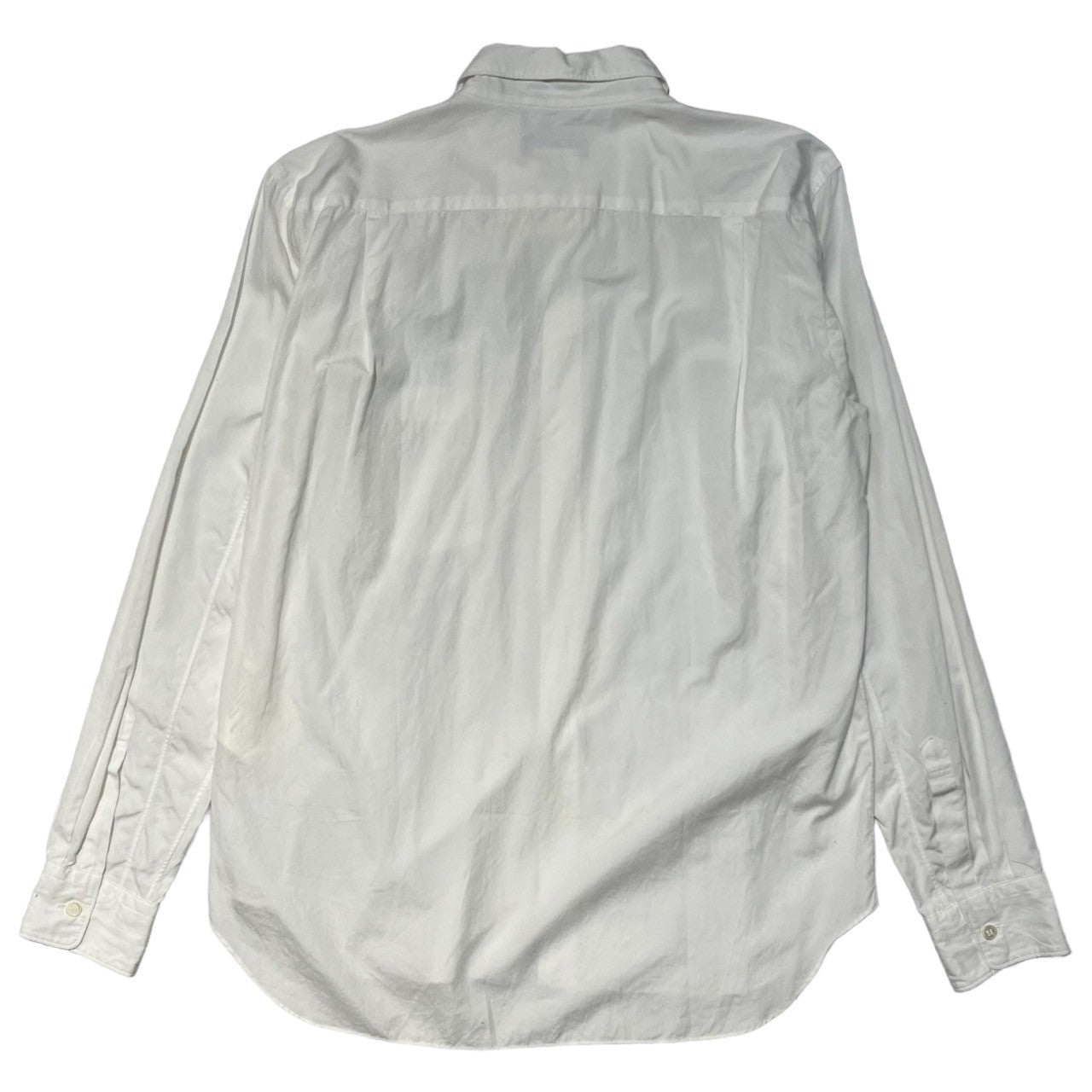 COMME des GARCONS HOMME PLUS(コムデギャルソンオムプリュス) 10SS Docking pocket L/S shirt ドッキング 人形 ポケット 長袖 シャツ PE-B007 XS ホワイト AD2009 ランダムコラージュ期