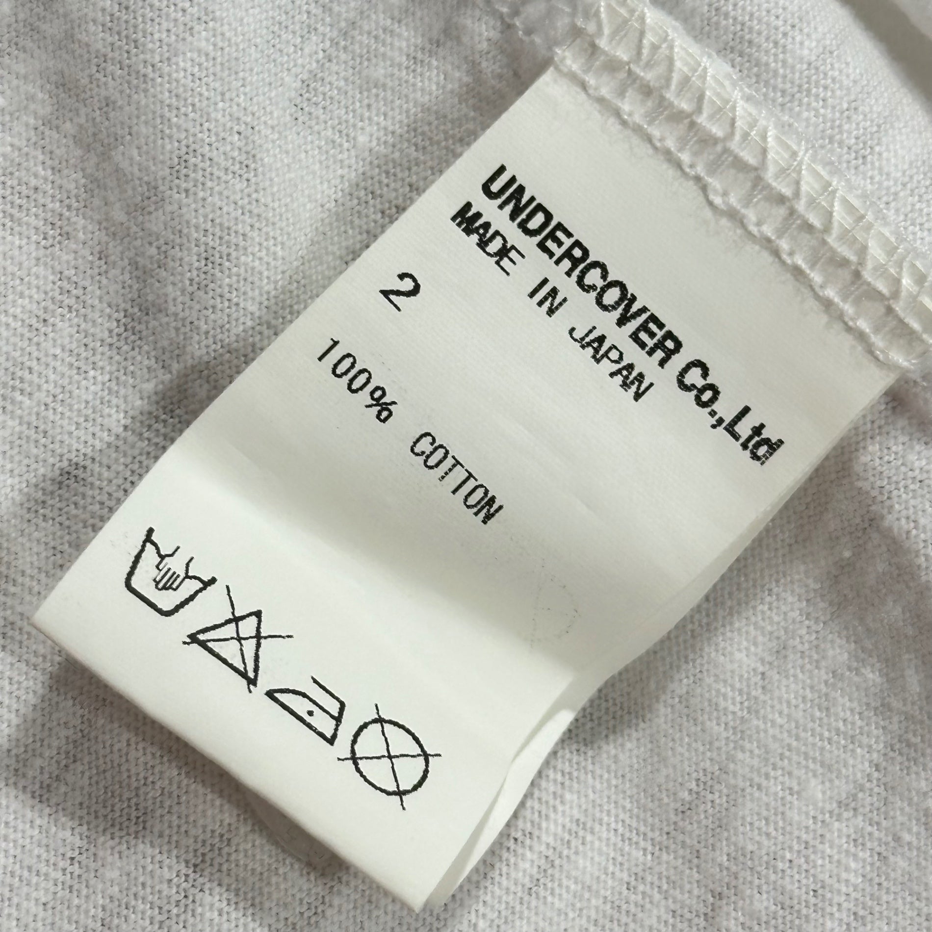 UNDERCOVERISM(アンダーカバイズム) 2007SS ”THE LEMONS” Scull graphic Tee レモン スカル Tシャツ 2 ホワイト 00's