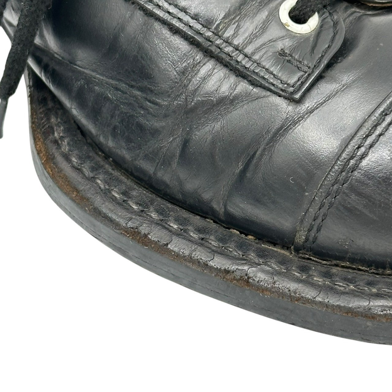 Christopher Nemeth(クリストファーネメス) 00's Platypus leather shoes 初期 カモノハシ レザー シューズ 1 25 275 25~25.5cm程度 ブラック