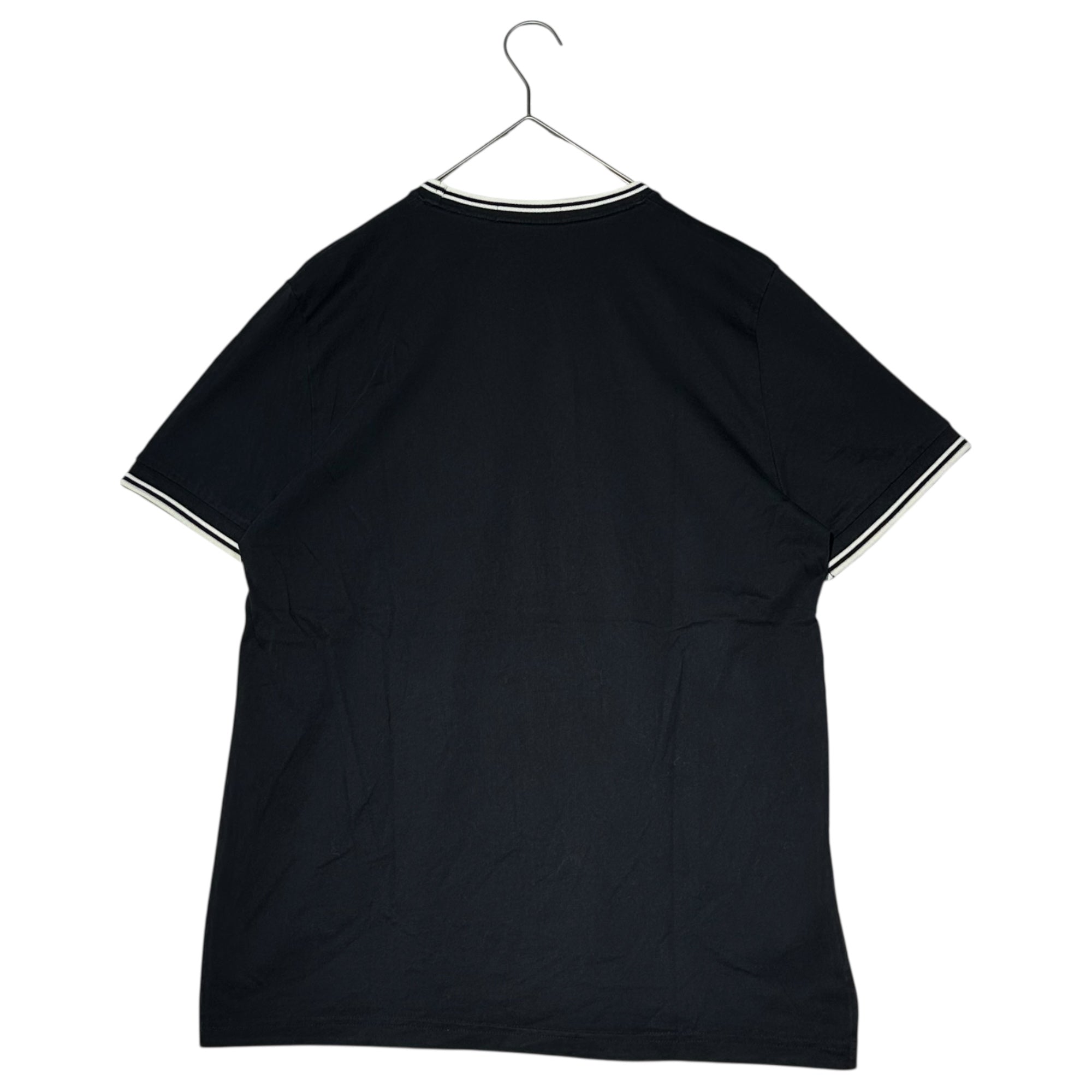 FRED PERRY(フレッドペリー) TWIN TIPPED T-SHIRT ツイン ティップライン クルーネック Tシャツ M1588 M ネイビー×ホワイト