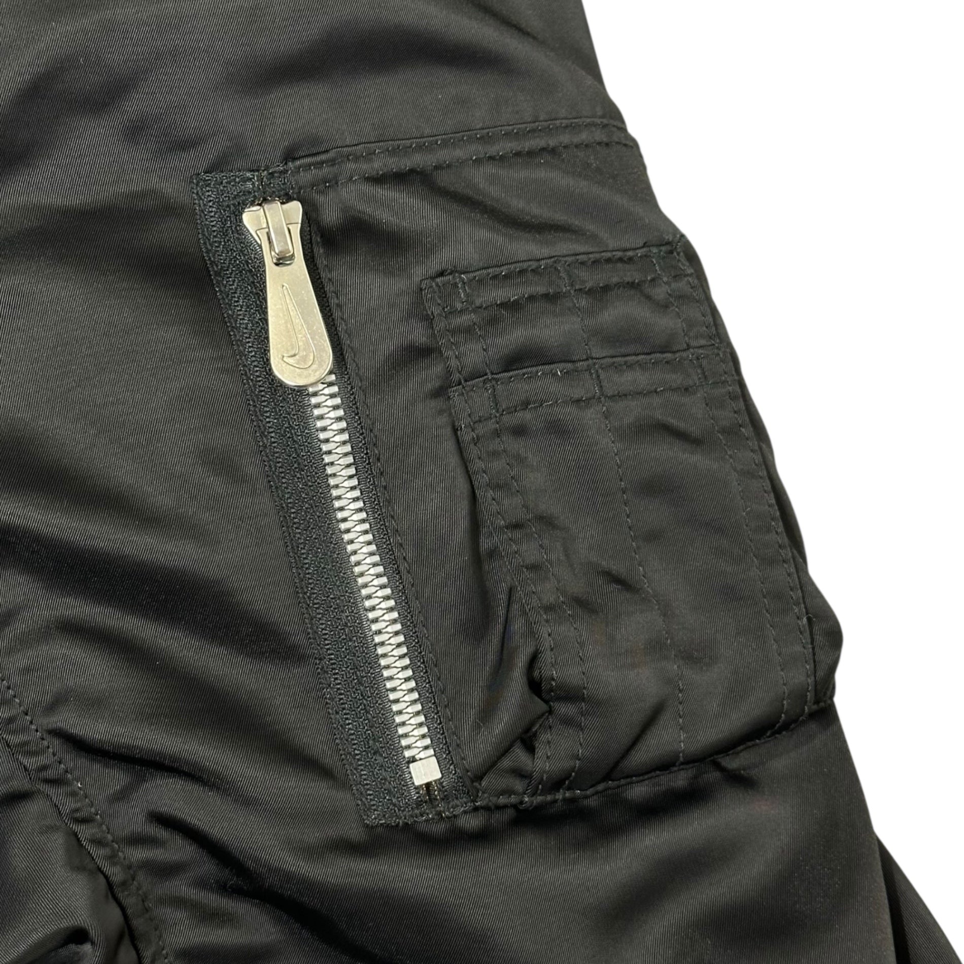 NIKE(ナイキ) AS M NSW NIKE AIR BOMBER JKT ロゴ 刺繍 ボンバー ジャケット DV9892-010 XL ブラック MA-1 ブルゾン