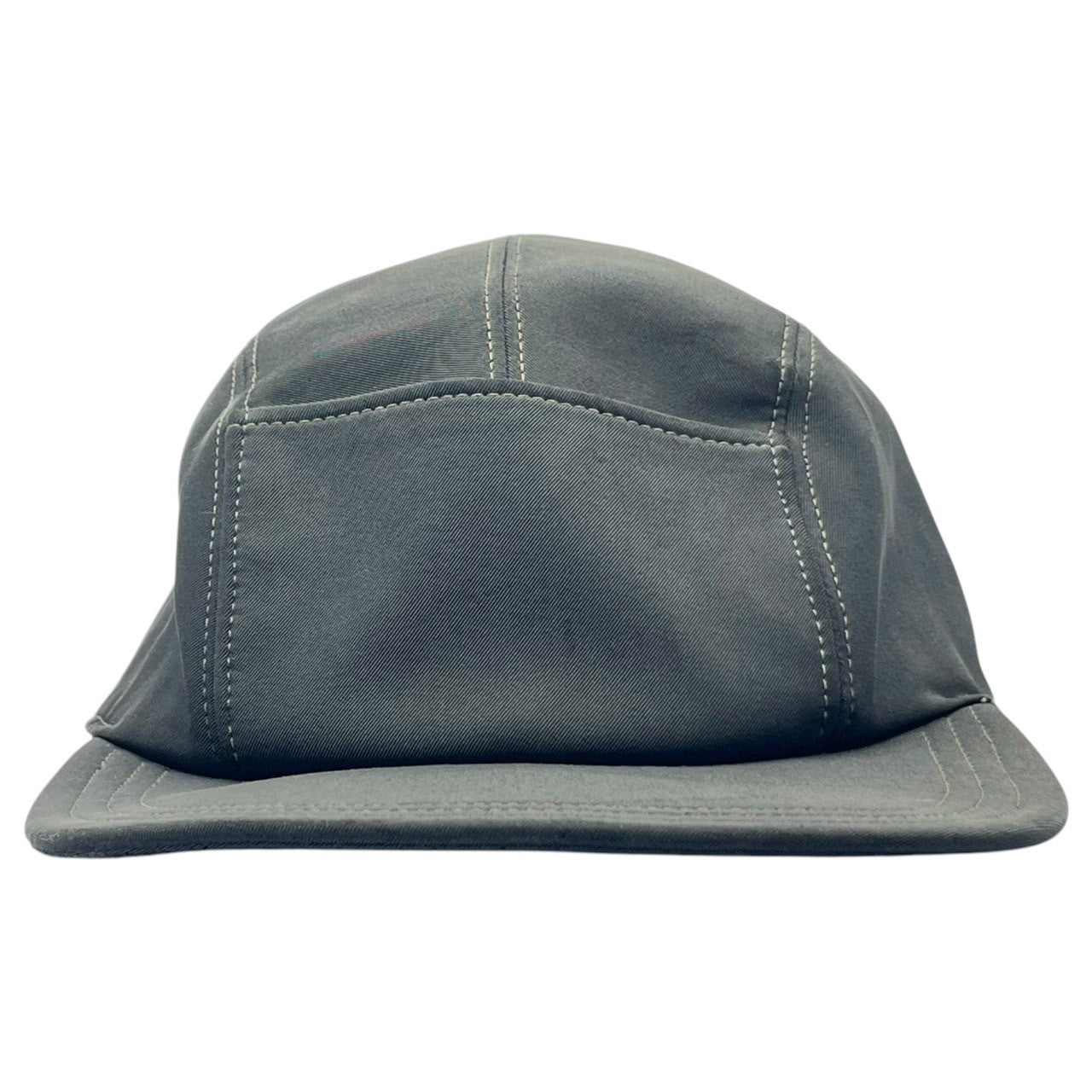 PRADA(プラダ) 00's Logo front pocket jet cap ロゴ フロント ポケット ジェット キャップ L ブラック Y2K テック 帽子