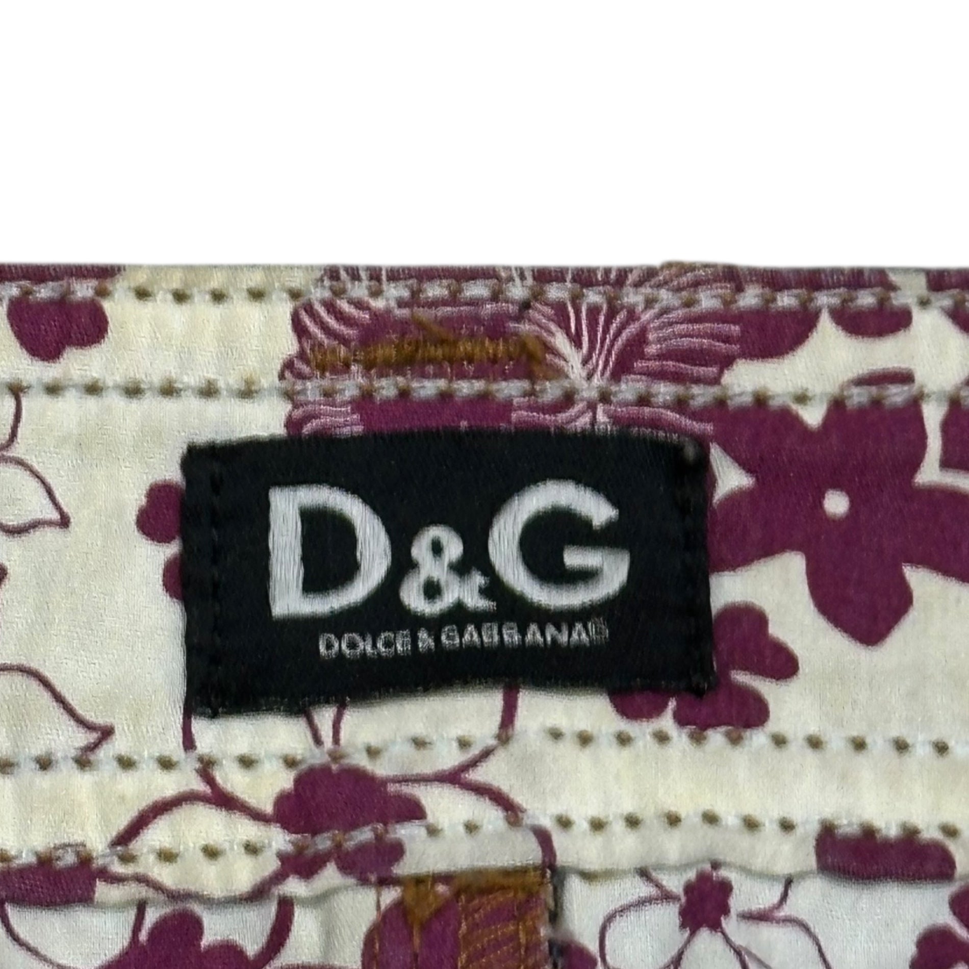 D&G(ディー&ジードルガバドルチェ&ガッバーナ) Gimmick Pocket Denim Mini Skirt ギミック ポケット デニム ミニ スカート SI0331/SD412 24 インディゴ