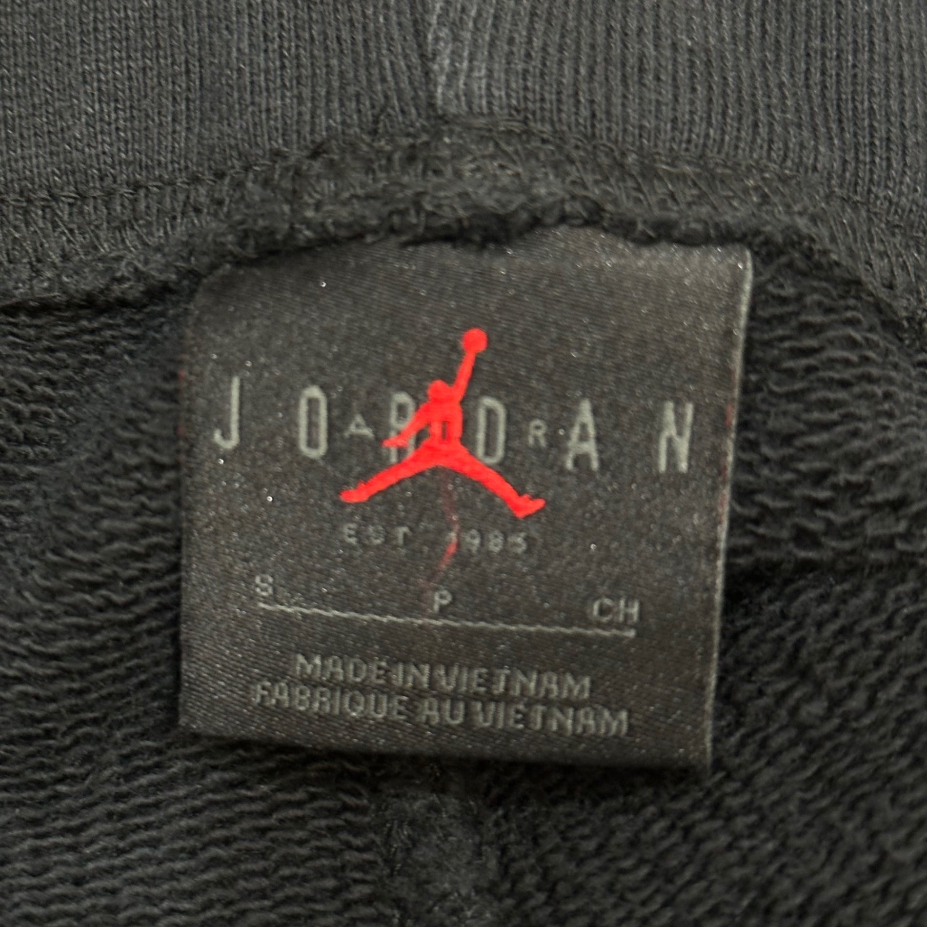 NIKE×Fragment Design×Travis Scott(ナイキ×フラグメントデザイン×トラヴィススコット) Air Jordan Travis Scott Fragment Shorts "Black" スウェット ショーツ DJ0617-010 S ブラック ハーフ ショート パンツ