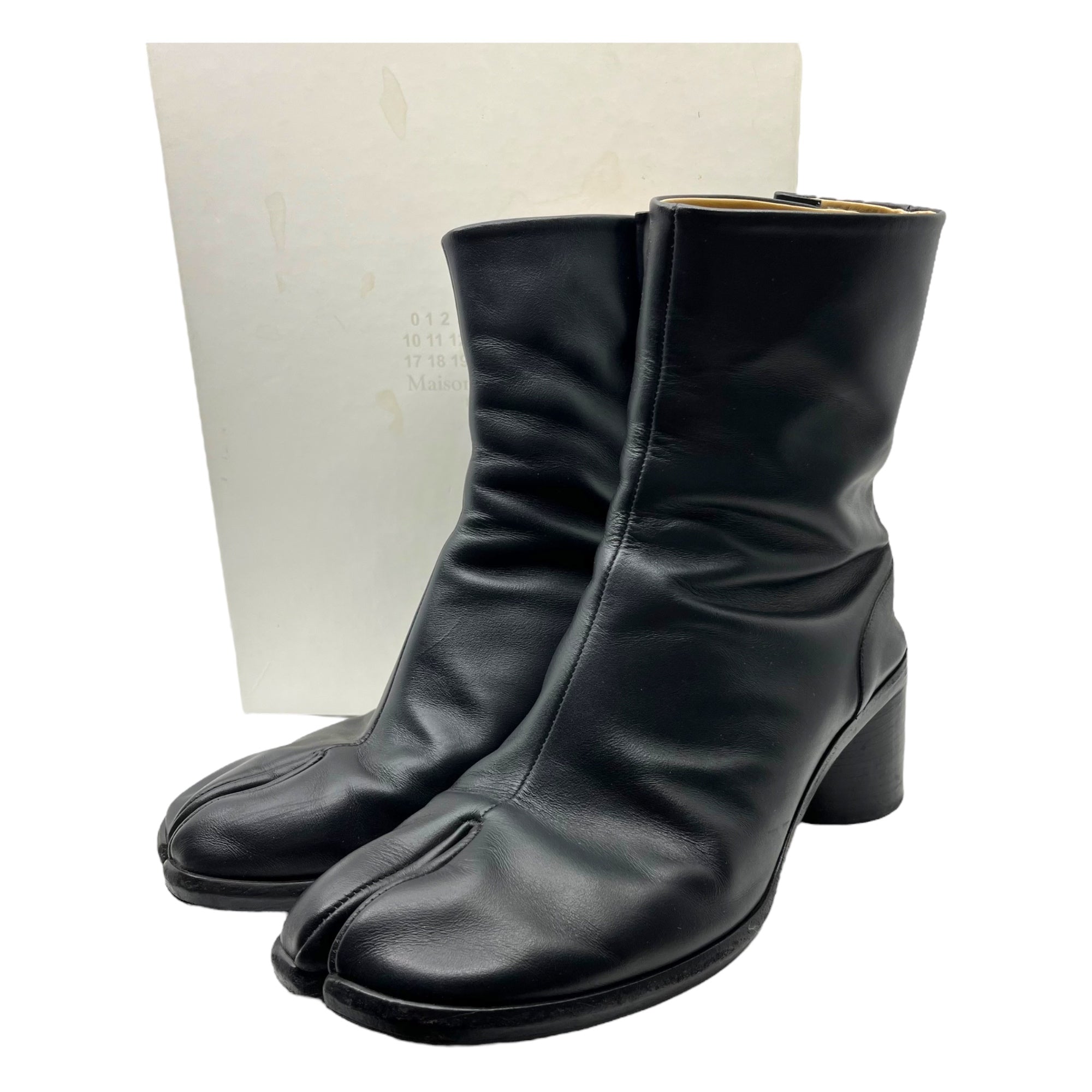 MAISON MARGIELA(メゾンマルジェラ) 21SS SMOOTH LEATHER TABI BOOTS スムース レザー 足袋 ブ