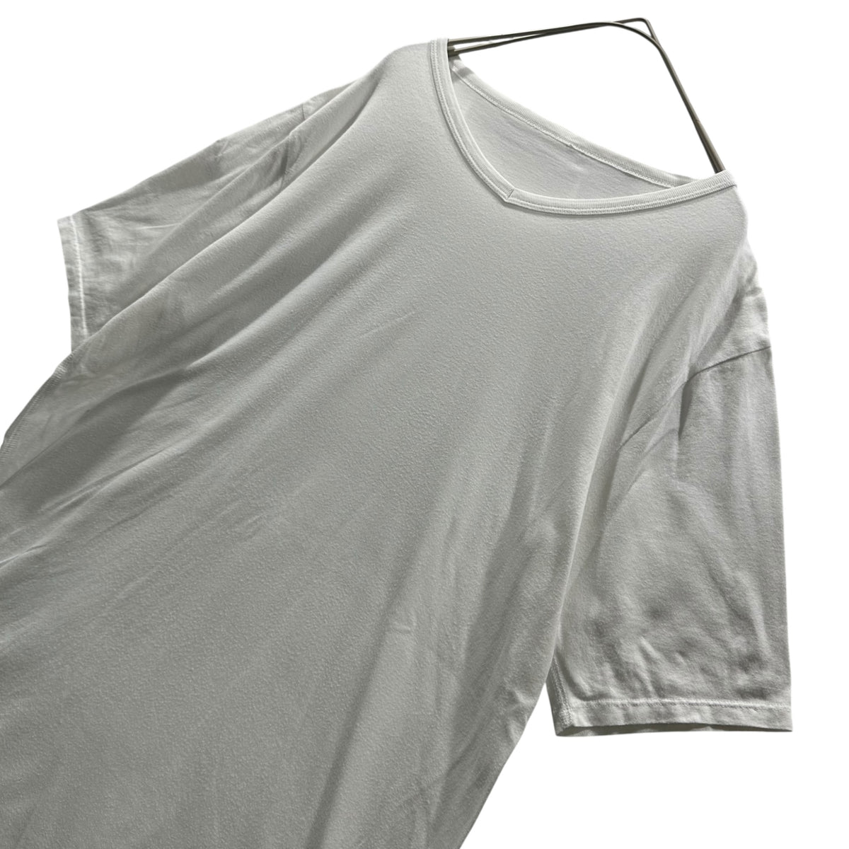 VISVIM(ビズビム/ヴィズヴィム) 2012SS Hem-Bandana-Tape T-Shirt 裾 バンダナ テープ T シャツ 011205009006 3 ホワイト×ネイビー