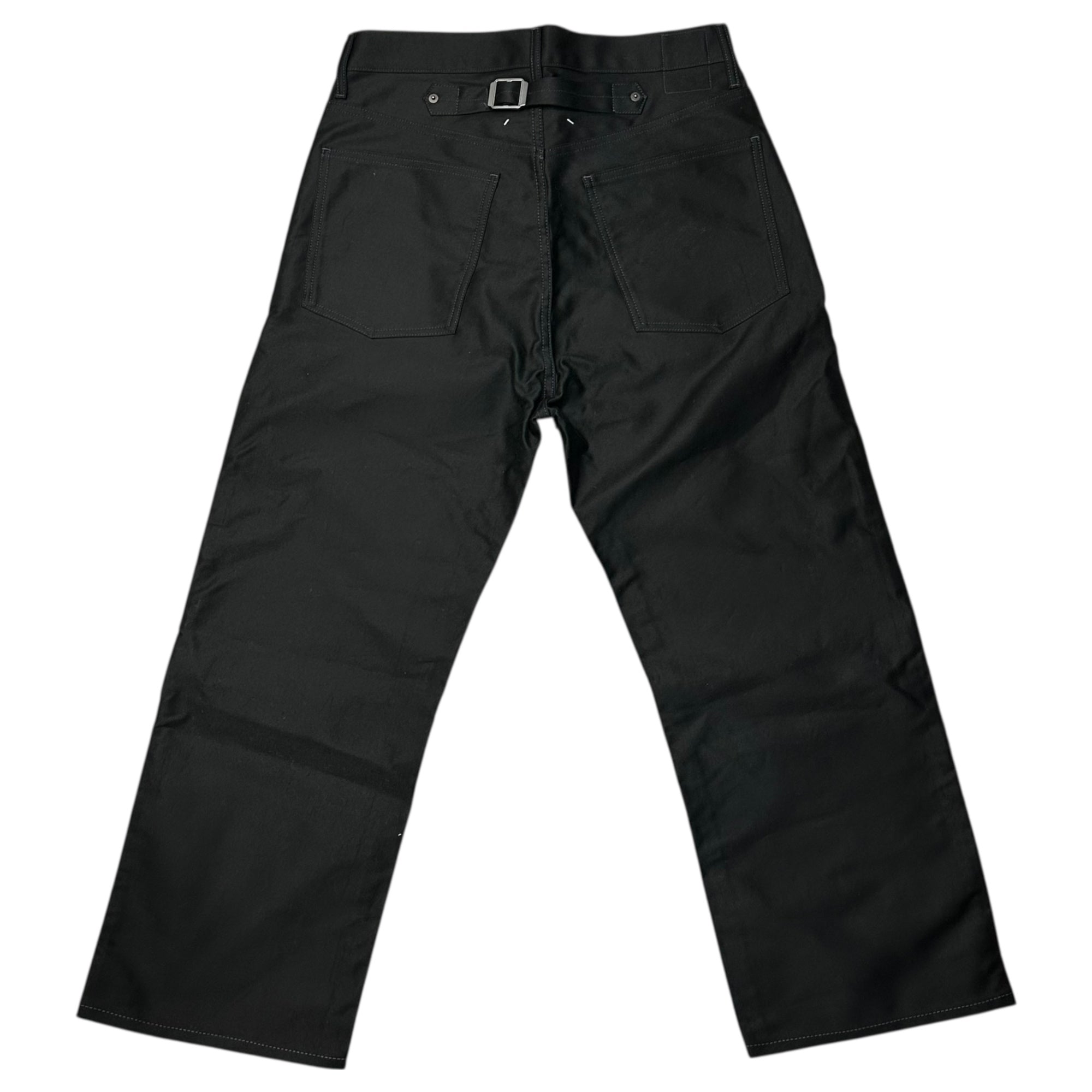 MAISON MARGIELA(メゾンマルジェラ) 24AW 5POCKET TROUSER PANTS 5 ポケット トラウザー パンツ S67LA0039 30 ブラック