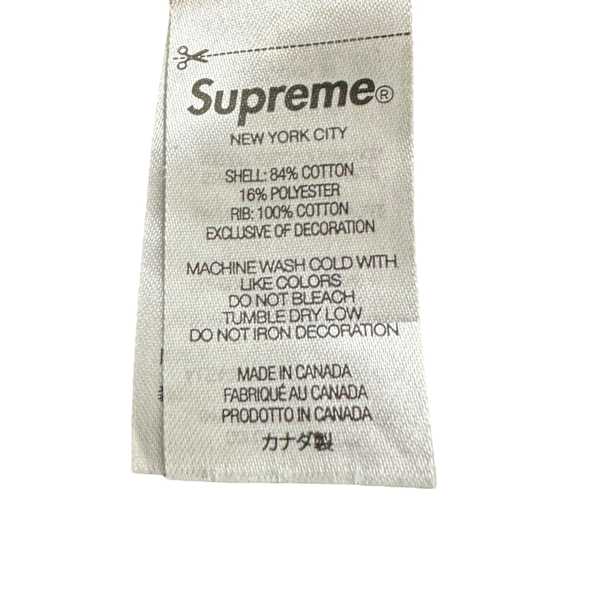 SUPREME(シュプリーム) 22AW Box Logo Crewneck Black ボックスロゴ クルーネック スウェット L ブラック×レッド 22FW