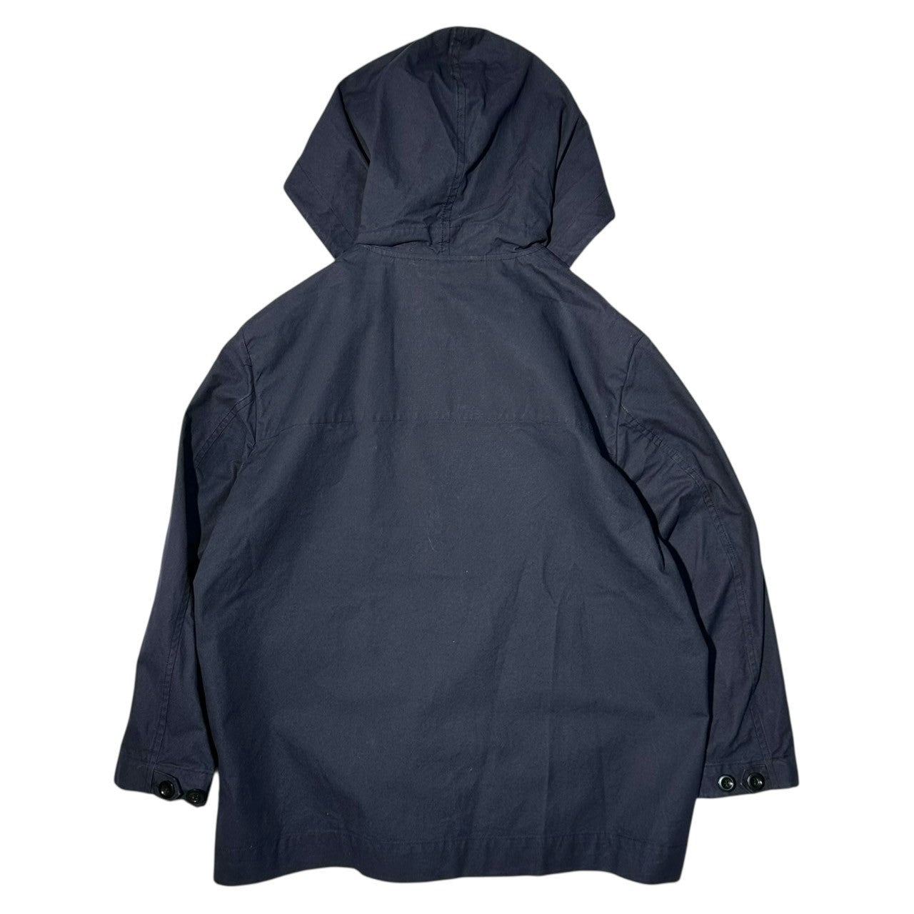 MHL.(マーガレットハウエル) WASHED WAXED COTTON Mountain Parka ウォッシュド ワックス コットン マウンテン パーカー 595-8225504 1(S程度) ネイビー