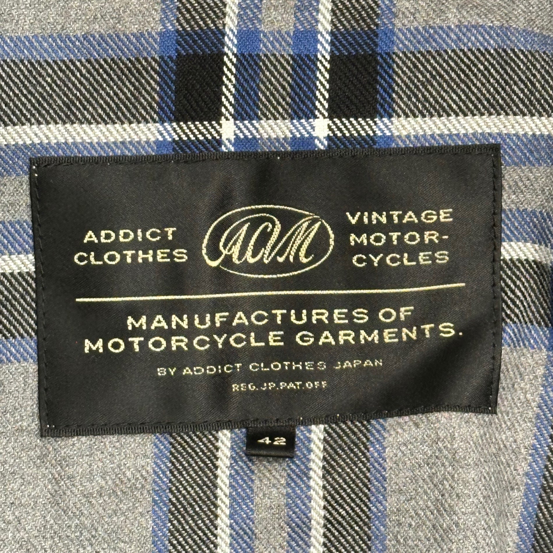 ADDICT CLOTHES(アディクトクローズ) WAXED COTTON BMC JACKET LONG