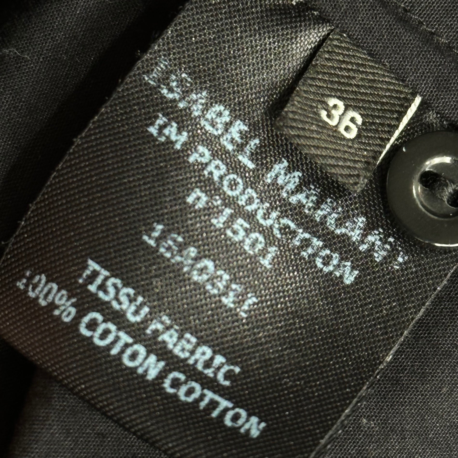 ISABEL MARANT(イザベルマラン) Ethnic Embroidered Stand Collar Cotton Dress エスニック 刺繍 スタンドカラー コットン ワンピース 36(S程度) ブラック サイドポケット