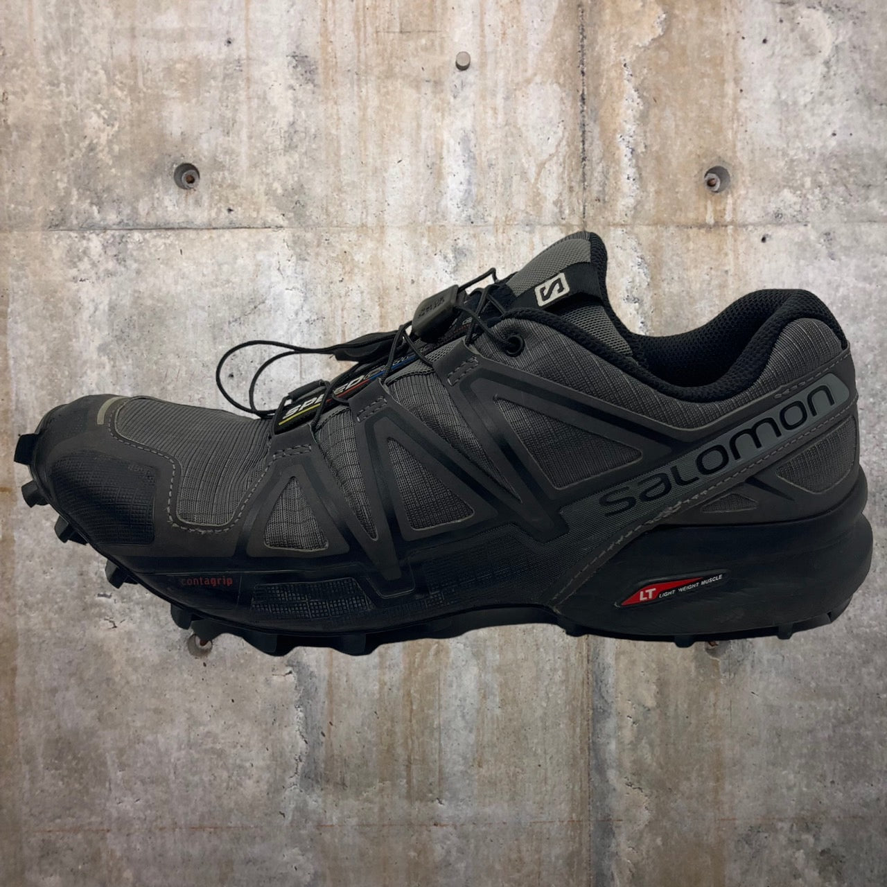 Salomon(サロモン) Speedcross 4 Trail Running Shoes 27.5cm ブラック