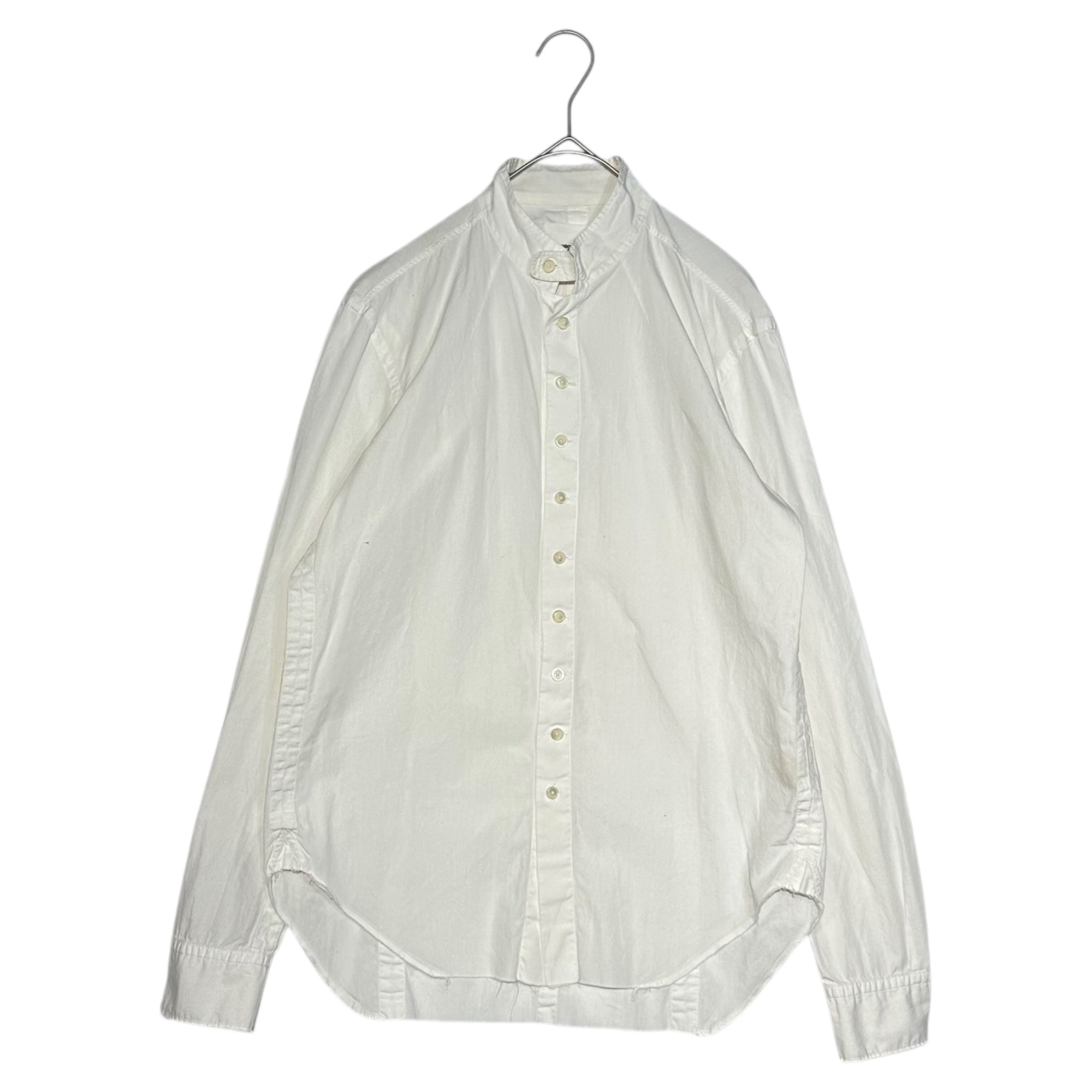 TAKAHIRO MIYASHITA The Soloist.(タカヒロミヤシタザソロイスト) 17AW Jacket Seam L/S Shirt ジャケット シーム 長袖 シャツ 005AW17 46 ホワイト