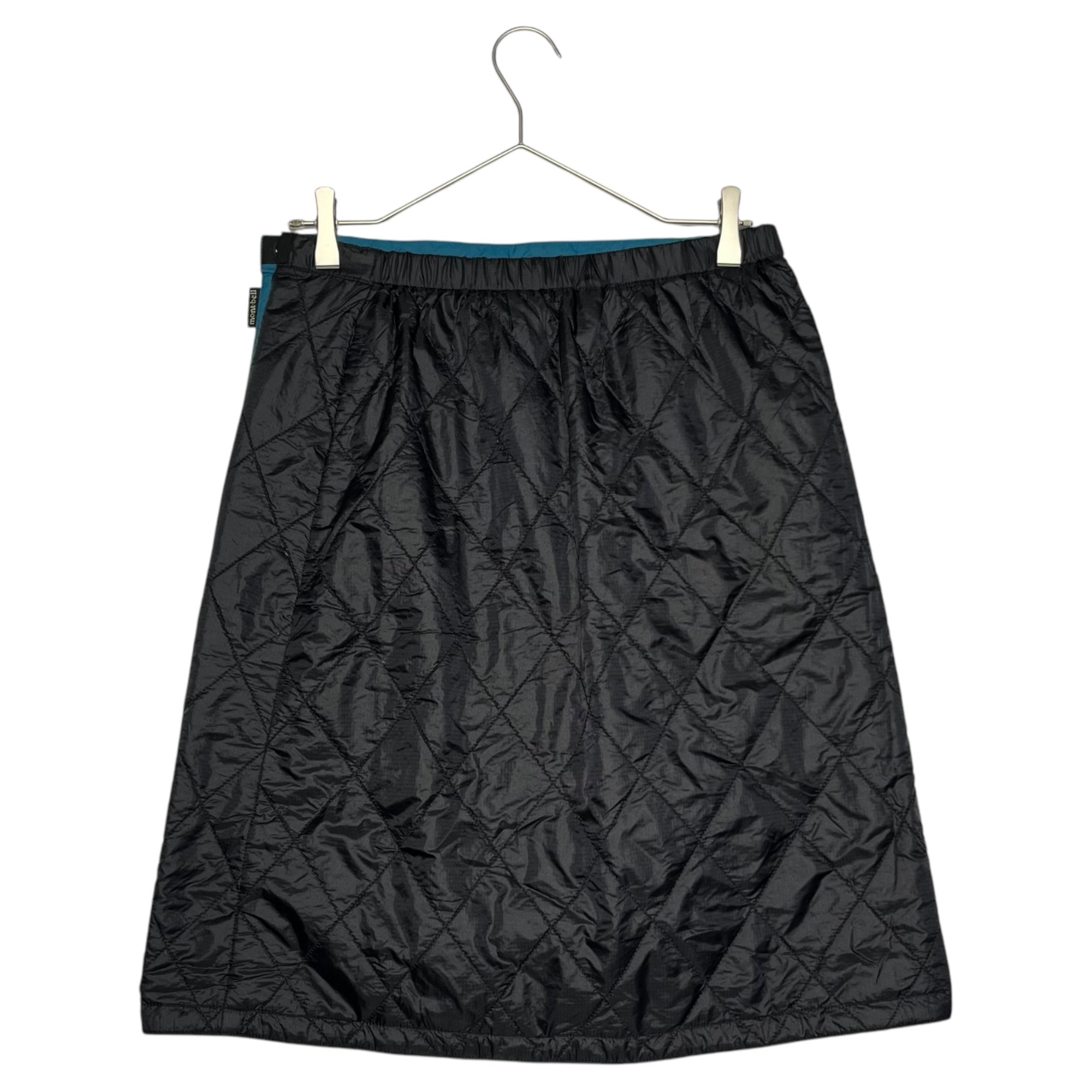 mont-bell(モンベル) Therma wrap skirt サーマ ラップ スカート 1105598 L ブラック アウトドア キルティング 撥水