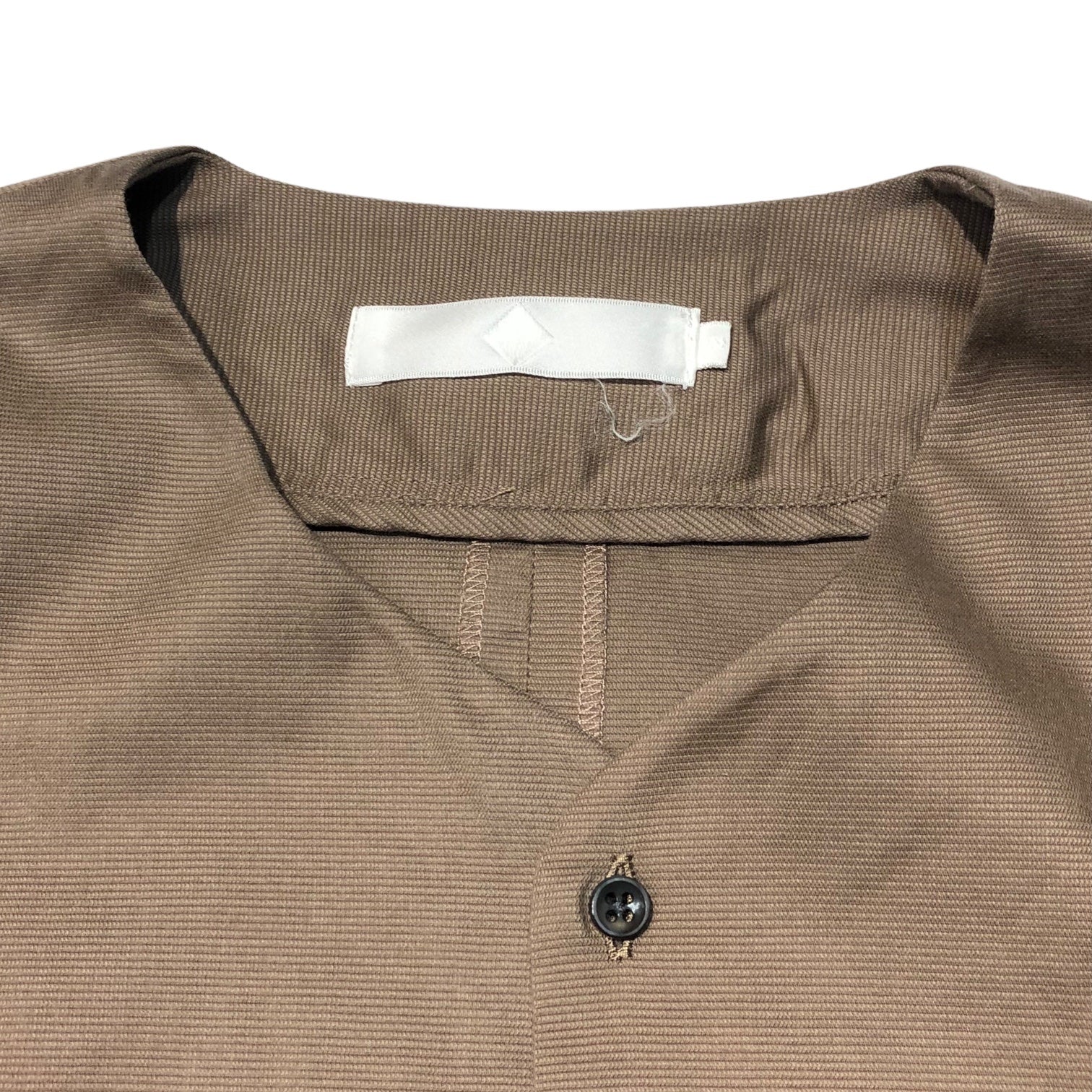 ETHOSENS(エトセンス) S/S pullover shirt 半袖 プルオーバー シャツ 2(M程度) ベージュ