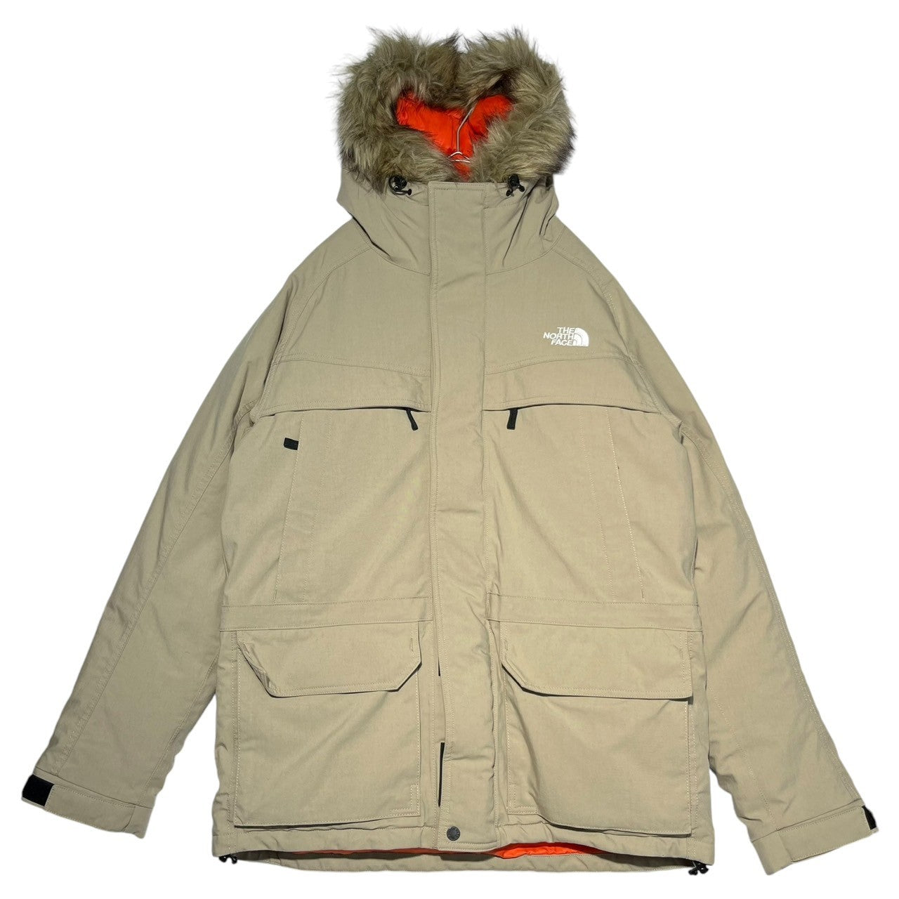 THE NORTH FACE(ノースフェイス) MCMURDO PARKA マクマード パーカー ダウンジャケット ND91310 XL ベージュ