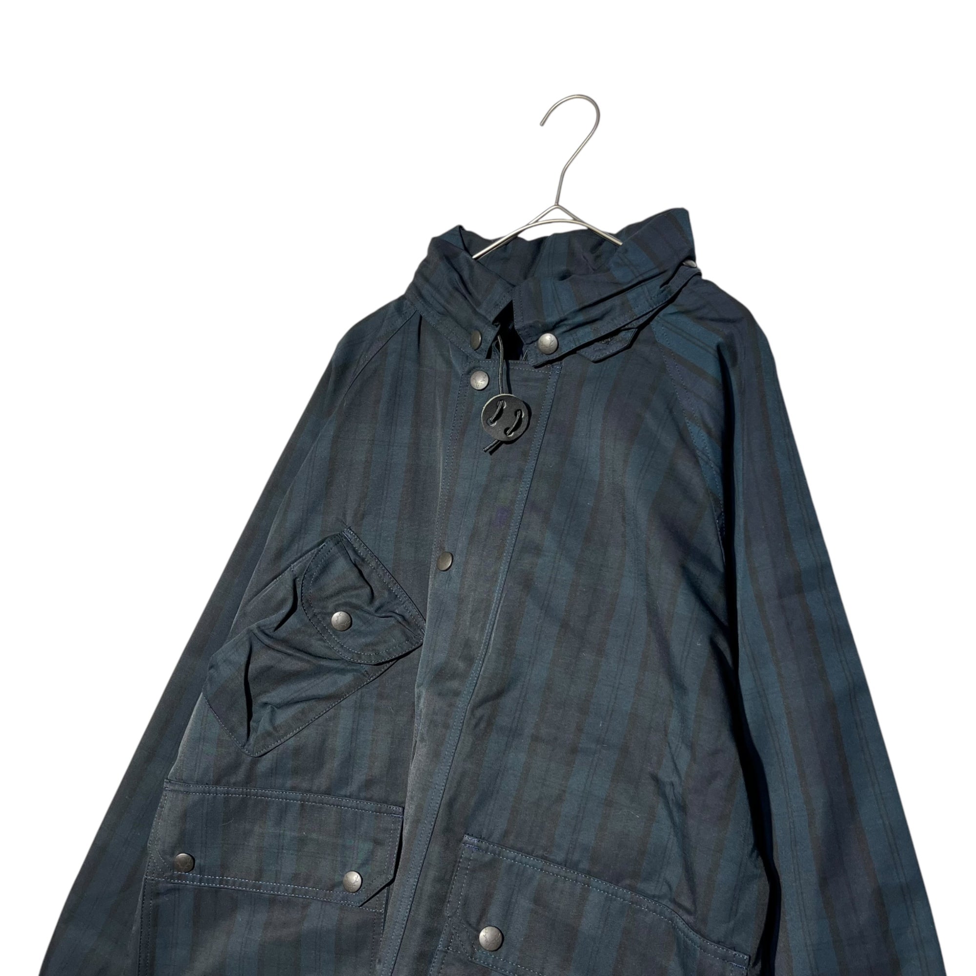 South2 West8 S2W8(サウス2ウエスト8) 21AW Carmel Jacket - C/N Twill / Blackwatch チェック カーメル ジャケット J0755 M ネイビー×グリーン