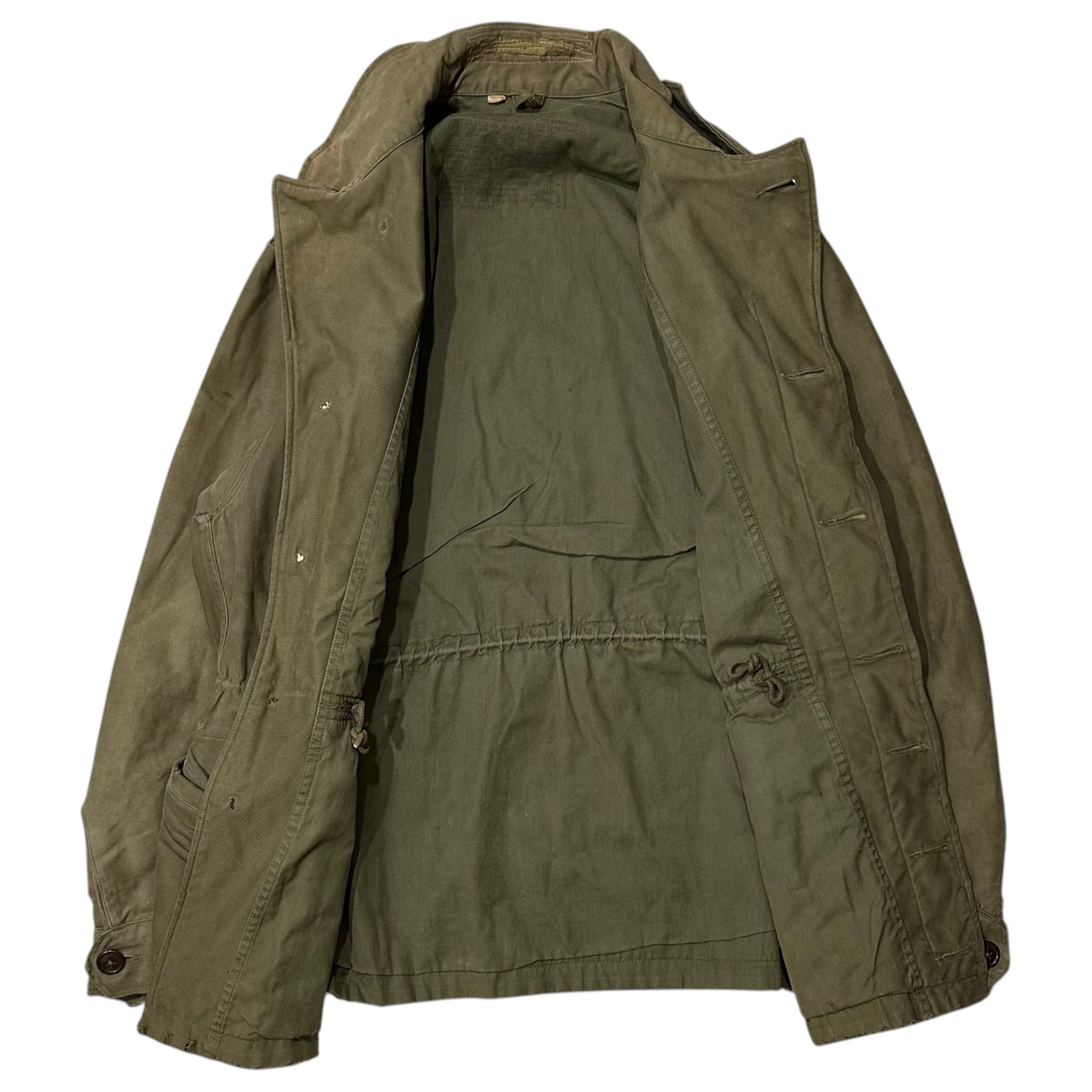 US ARMY(アメリカ軍) M-1943 Field Jacket フィールド ジャケット 38R(ML程度) オリーブ 40's 40年代 M43 ミリタリー  370-E ヴィンテージ