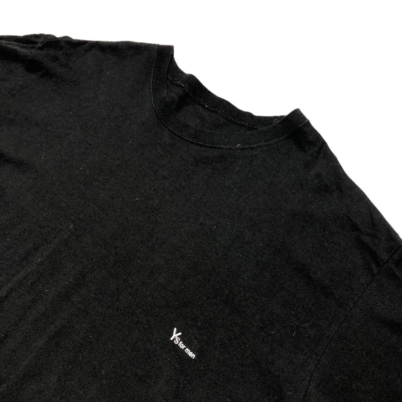 Y's for men(ワイズフォーメン) 90's Vintage one point logo short sleeve T-shirt ヴィンテージ ワンポイントロゴ ショートスリーブ Tシャツ 90年代 MR-T01-001 表記なし(FREE) ブラック×ホワイト
