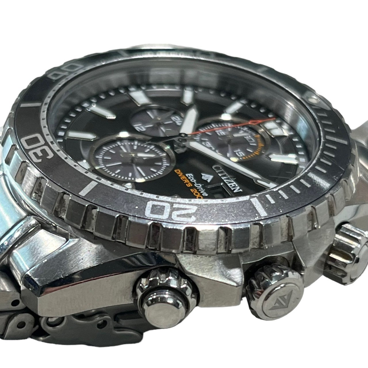 CITIZEN(シチズン) プロマスター PROMAST Eco-Drive 腕時計 B612-S115922 ブラック 腕時計 アナログ クオーツ クロノグラフ ダイバーズ ウォッチ エコドライブ