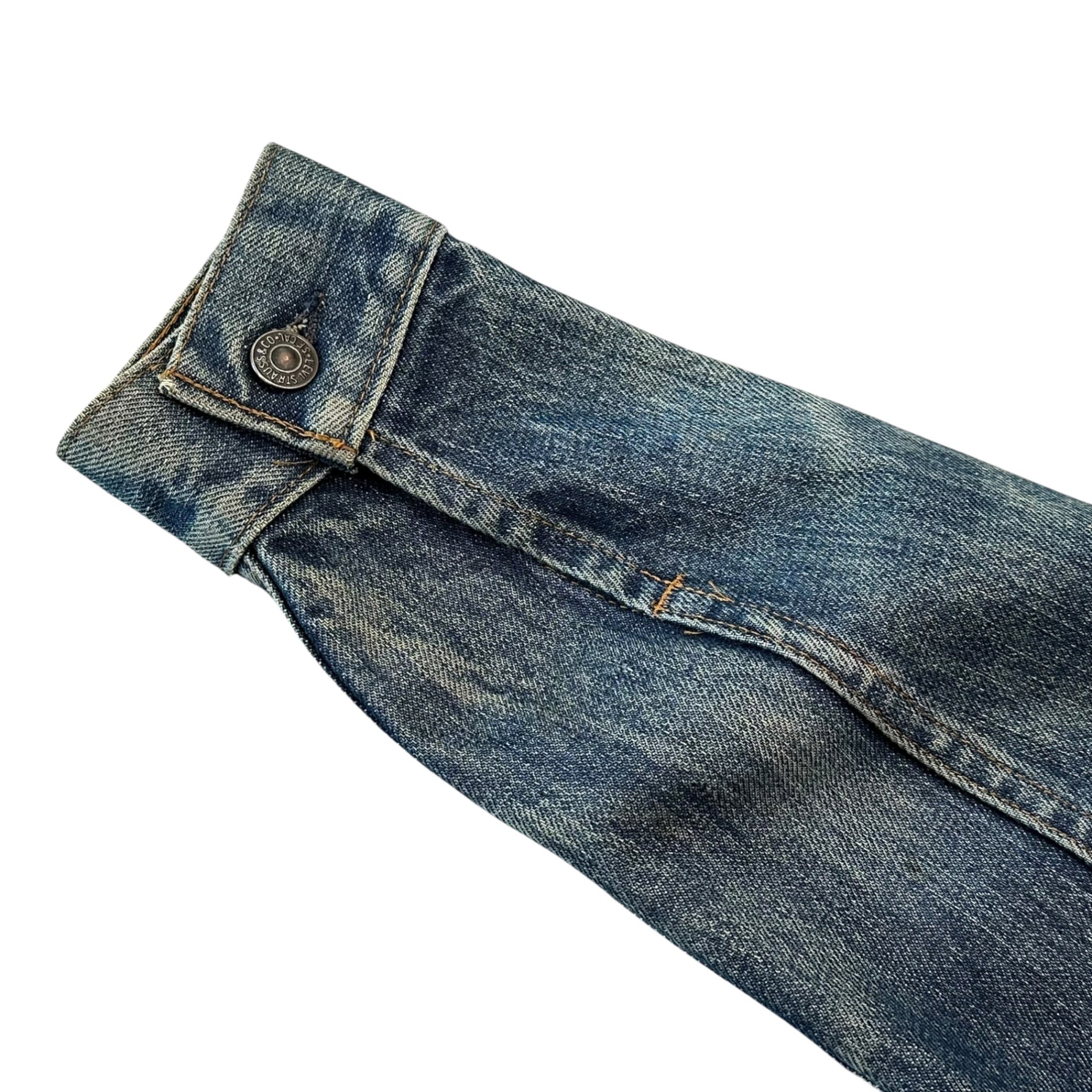 Levi's(リーバイス) 60's 70505 Tracker Denim Jacket 4th トラッカー デニム ジャケット 表記無(XS程度) インディゴ 推定60年代 ヴィンテージ