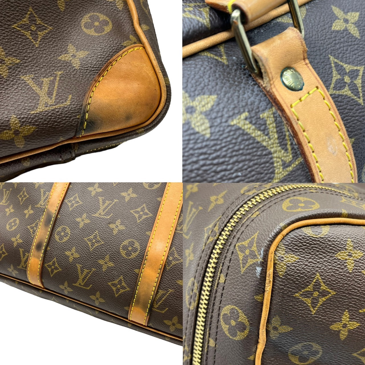 LOUIS VUITTON(ルイヴィトン) シリウス45/旅行鞄/ボストンバッグ/トラベルバッグ M41408 45 ベージュ×ブラウン SP1913