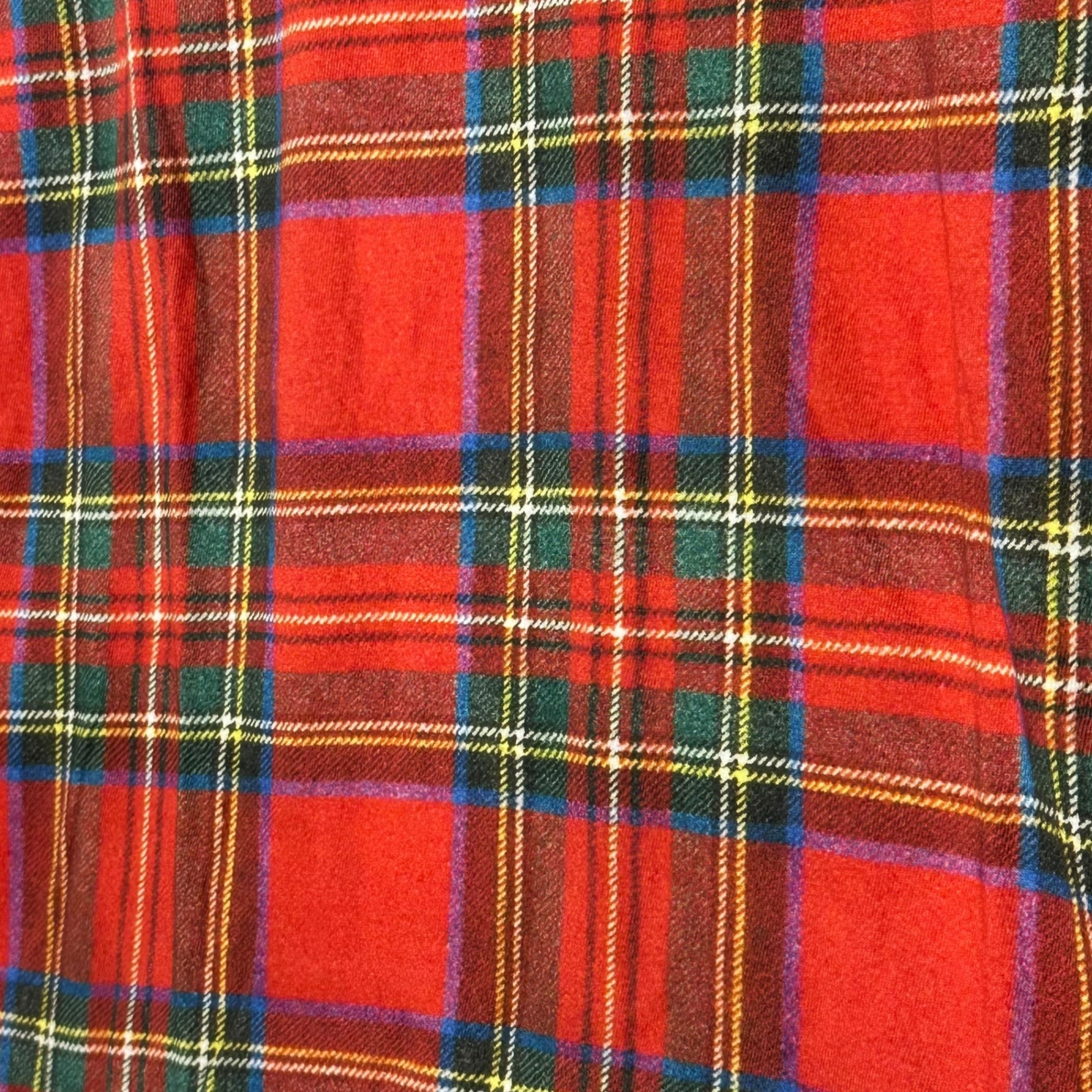COMME des GARCONS COMME des GARCONS(コムデギャルソンコムデギャルソン) 16AW Tartan Check Print Short-Sleeve Tee タータン チェック プリント 半袖 Tシャツ RR-T024 M ホワイト×レッド AD2016