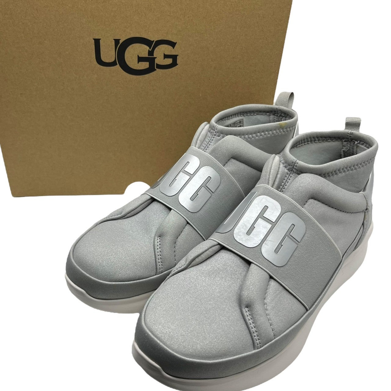 UGG(アグ) Neutra Sneaker ニュートラ スニーカー 1110878 24.5cm シルバー スリッポン