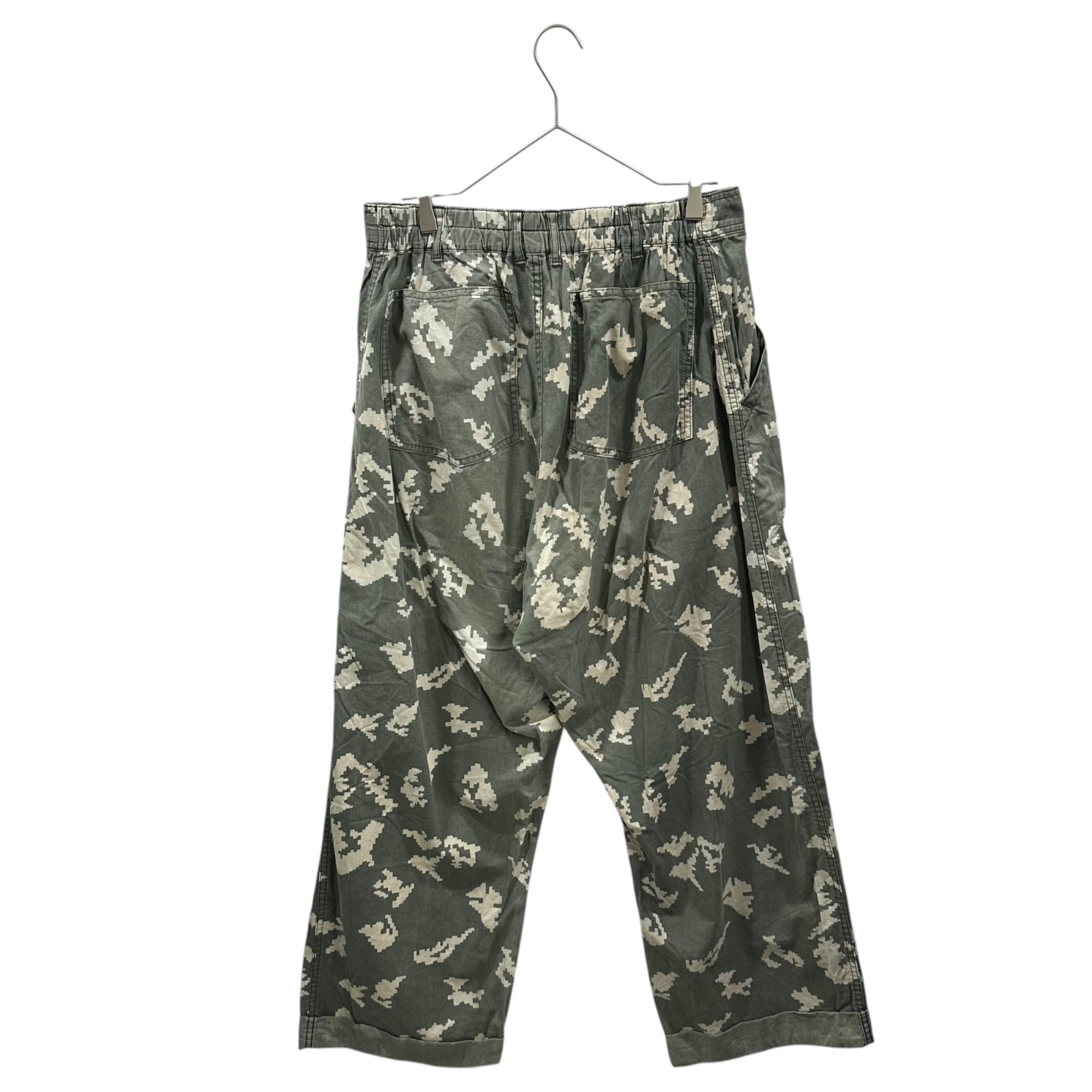 COMME des GARCONS HOMME PLUS(コムデギャルソンオムプリュス) 1995SS Digital Camo Wide-Leg Work Pants デジカモ ワイド ワーク パンツ PP-10046 S カーキ AD1994 ワーク期 稀少 アーカイブ